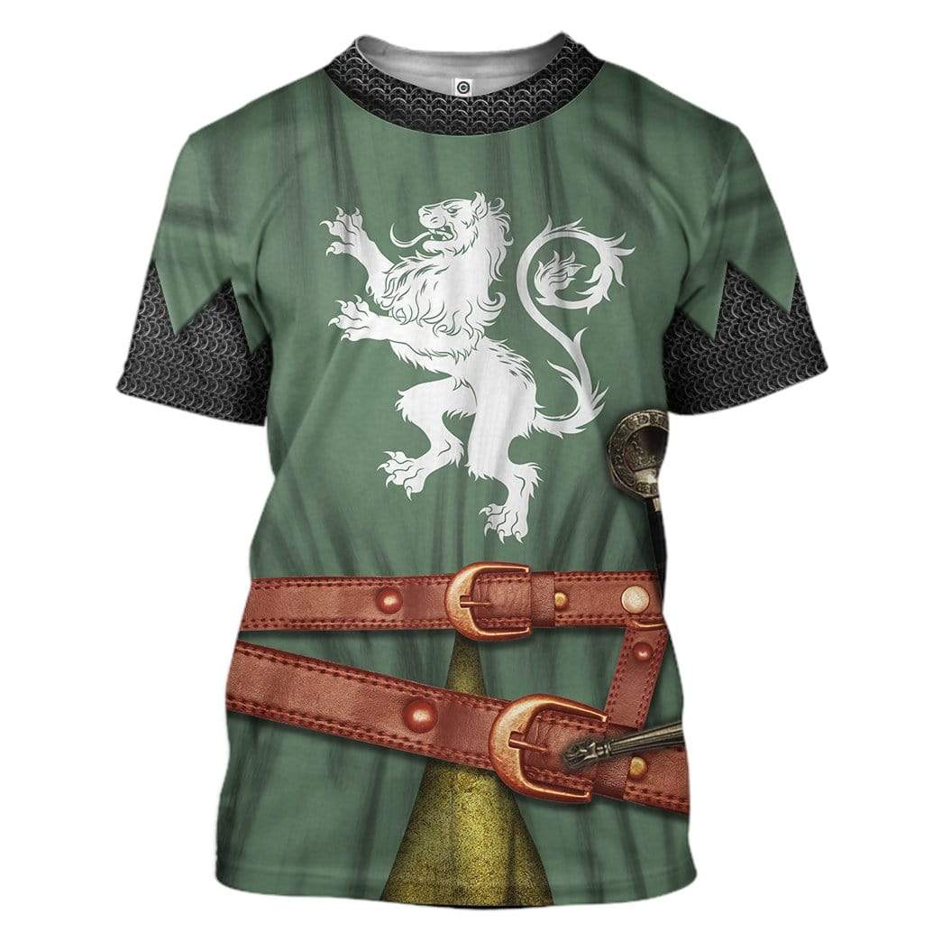Medieval Knight T-Shirts For Men - Image 3