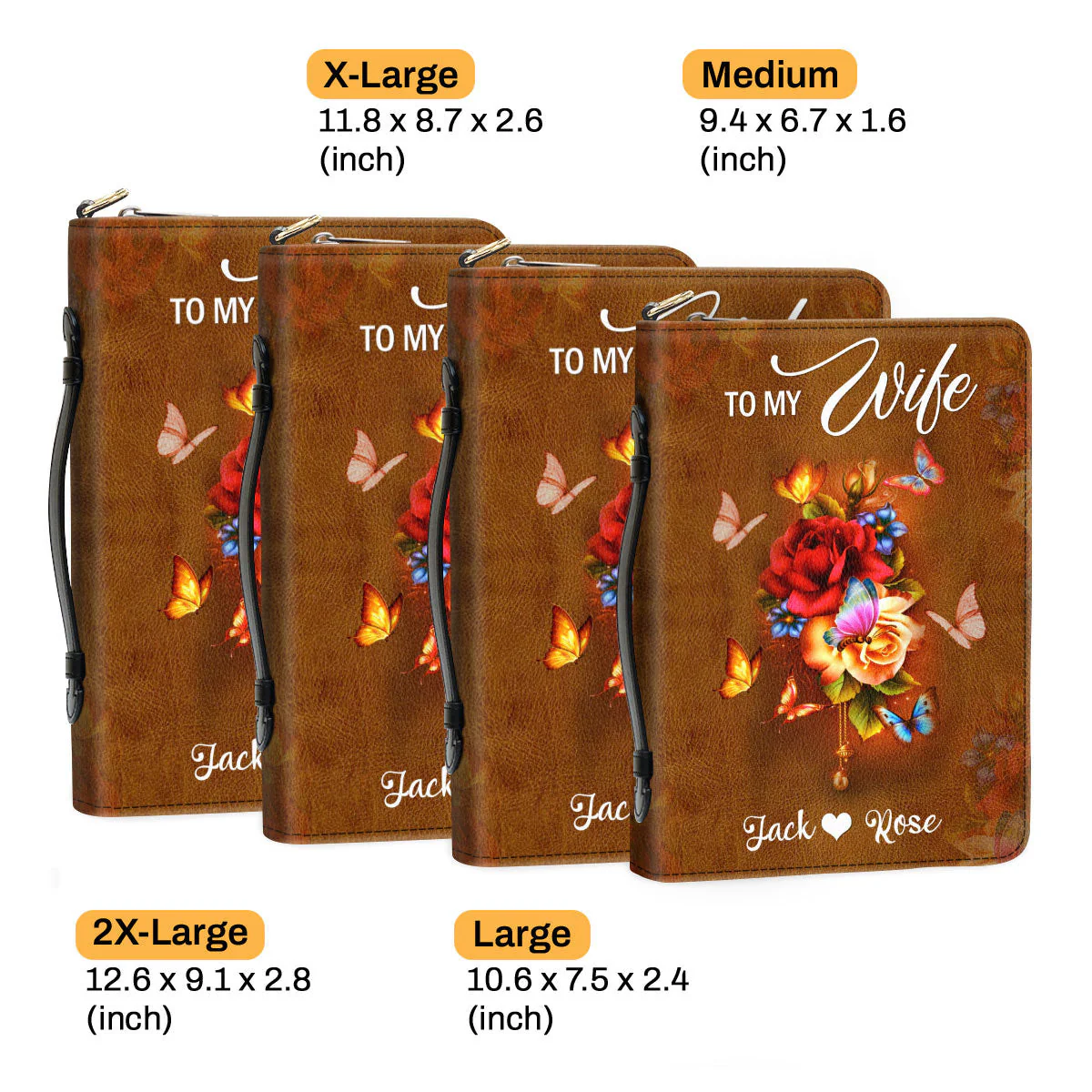 Meeting You Was Fate Sweet Flower - Scripture Gifts For Women Of God - Personalized Bible Covers - AT4081340 - Image 3