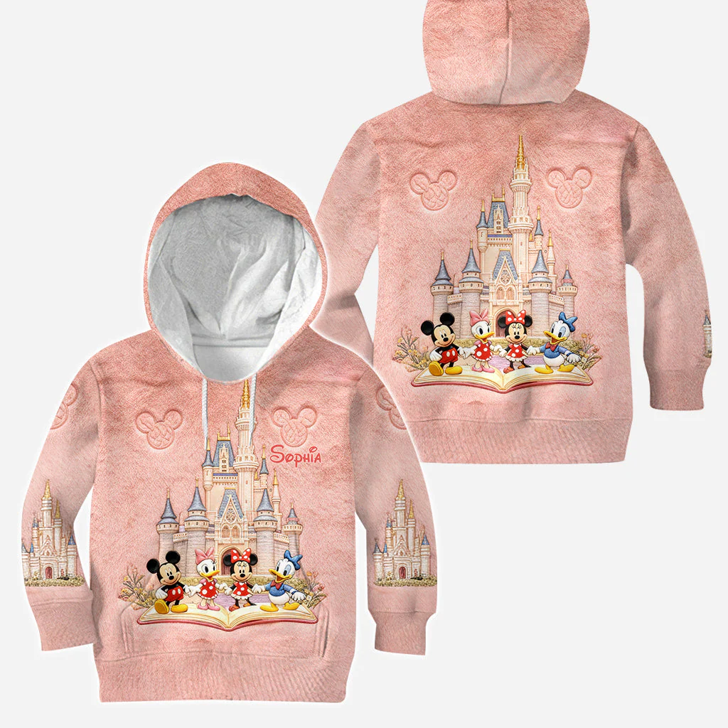 MkMo Magic Castle With Magic Mouse - Personalized Hoodie and Leggings - Gift For Her, Fan Movies HH01 - Image 5