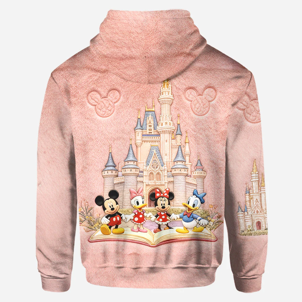 MkMo Magic Castle With Magic Mouse - Personalized Hoodie and Leggings - Gift For Her, Fan Movies HH01 - Image 7