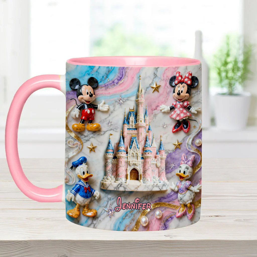 MkMo Magic Friends - Personalized Accent Mug - Christmas Gift For Fan Movies HH01 - Image 2