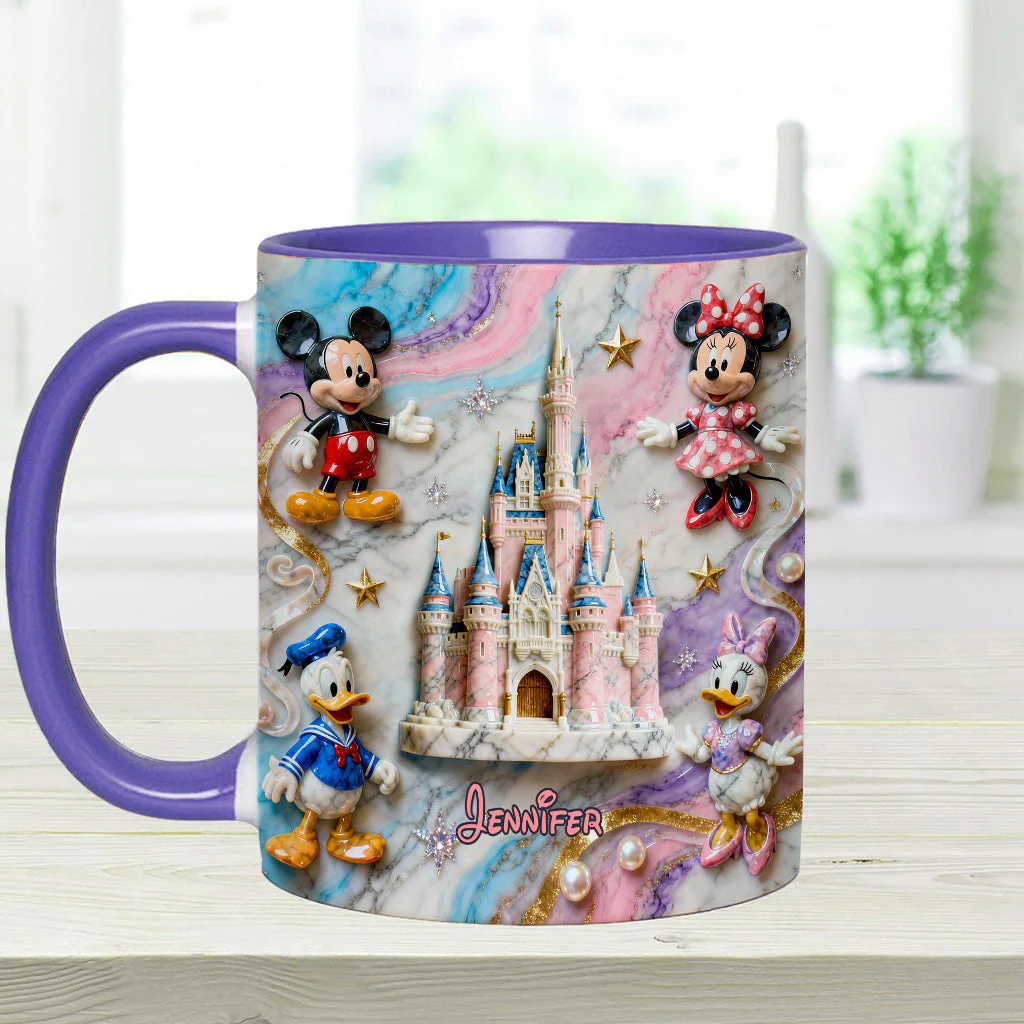 MkMo Magic Friends - Personalized Accent Mug - Christmas Gift For Fan Movies HH01 - Image 3