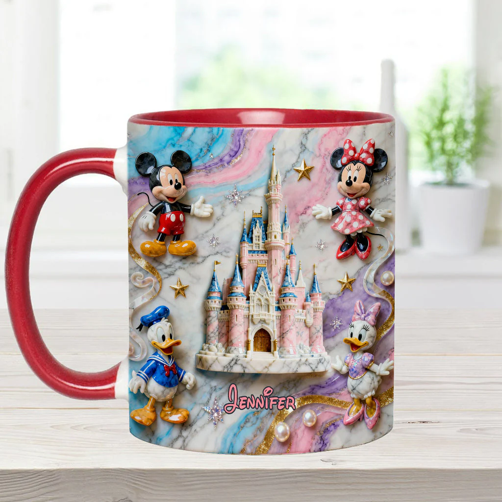 MkMo Magic Friends - Personalized Accent Mug - Christmas Gift For Fan Movies HH01 - Image 4