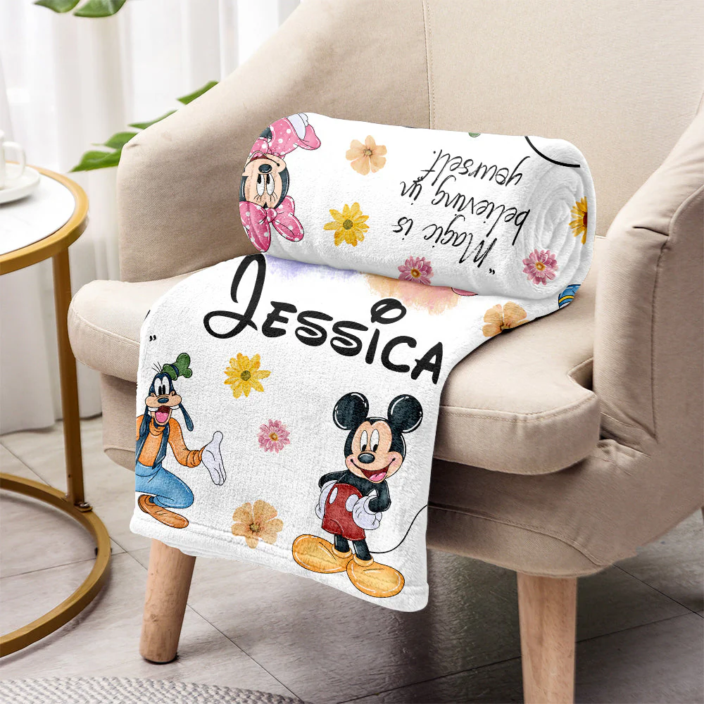 MkMo Magic Moments Are With You - Personalized Blanket - Gift For Fans, Gift For BFF, Besties NA94 - Image 3