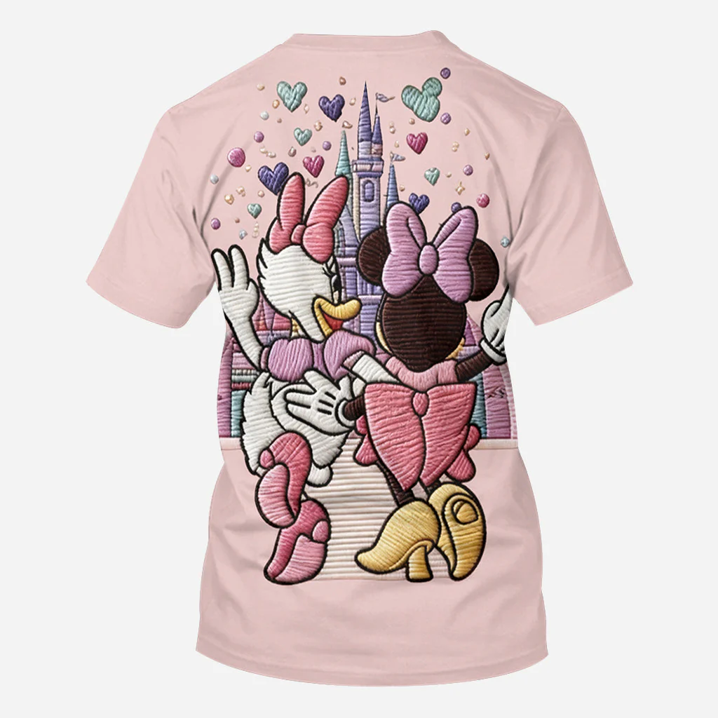 MkMo Magic Mouse Besties Forever - Personalized All Over Shirt - Gift For Her, Movie Fans NL122 - Image 13