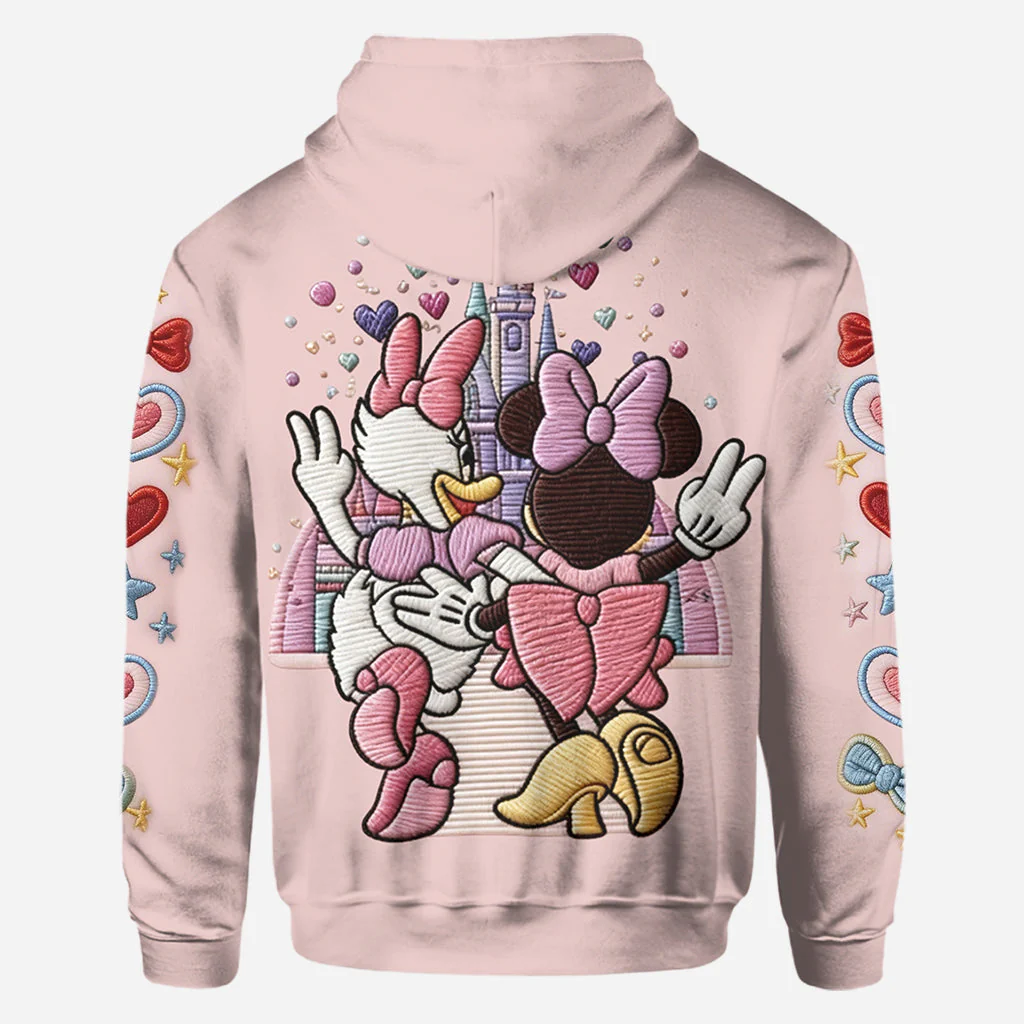 MkMo Magic Mouse Besties Forever - Personalized All Over Shirt - Gift For Her, Movie Fans NL122 - Image 7