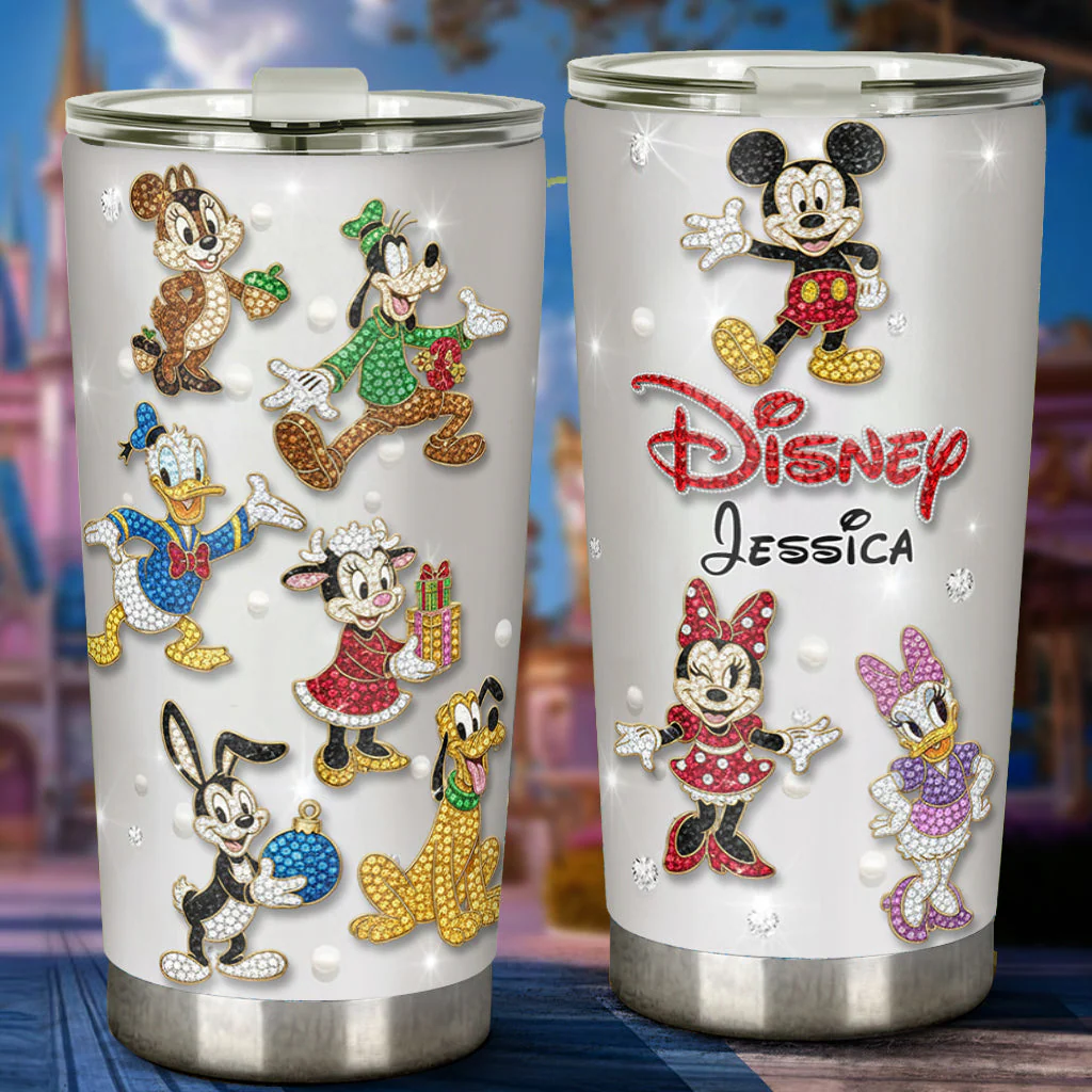 MkMo Magic Mouse Friends Moment - Personalized Tumbler - Gift For Movie Fans NL122