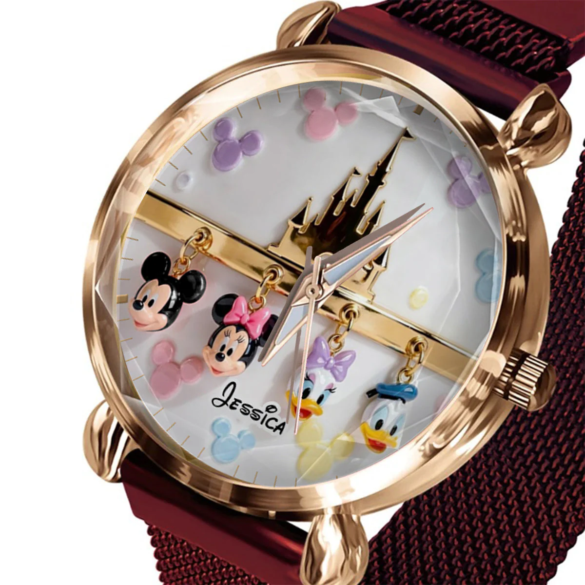 MkMo Magic Mouse Magical - Personalized Women Hand Watch - Gift For Her, Movie Fans HH01 - Image 6