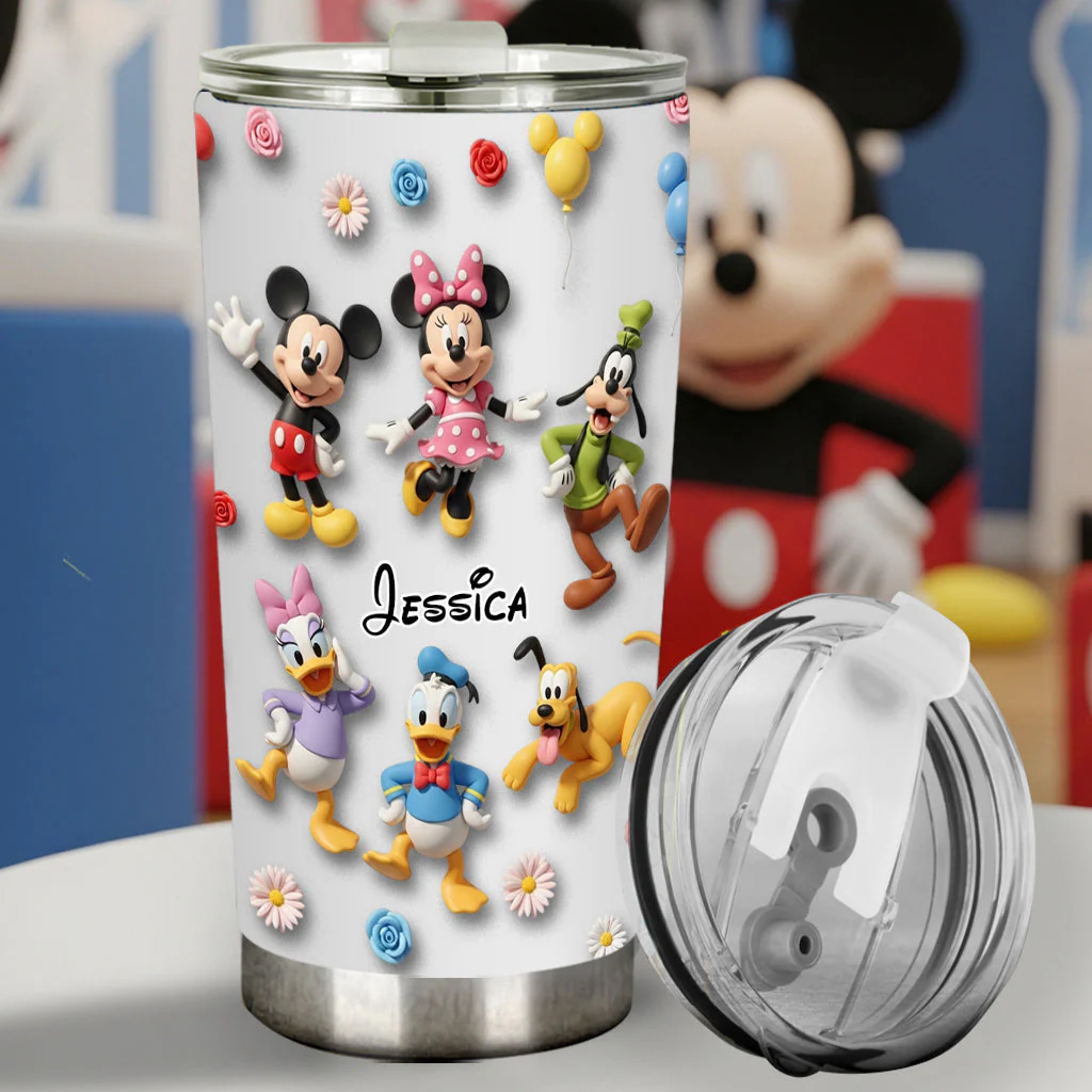 MkMo Magic Mouse Moments That Matter - Personalized Tumbler - Gift For Movie Fans NL122