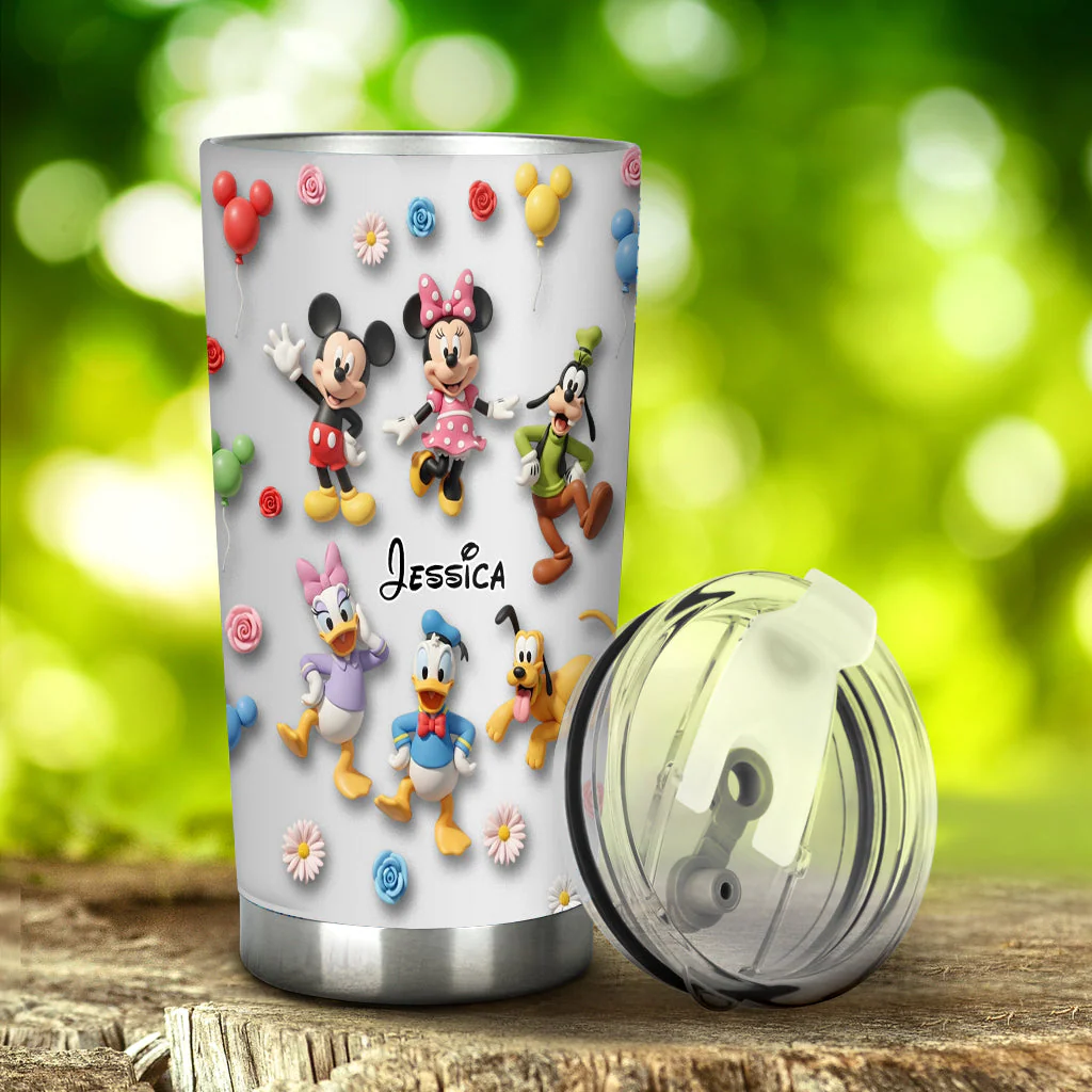 MkMo Magic Mouse Moments That Matter - Personalized Tumbler - Gift For Movie Fans NL122 - Image 2
