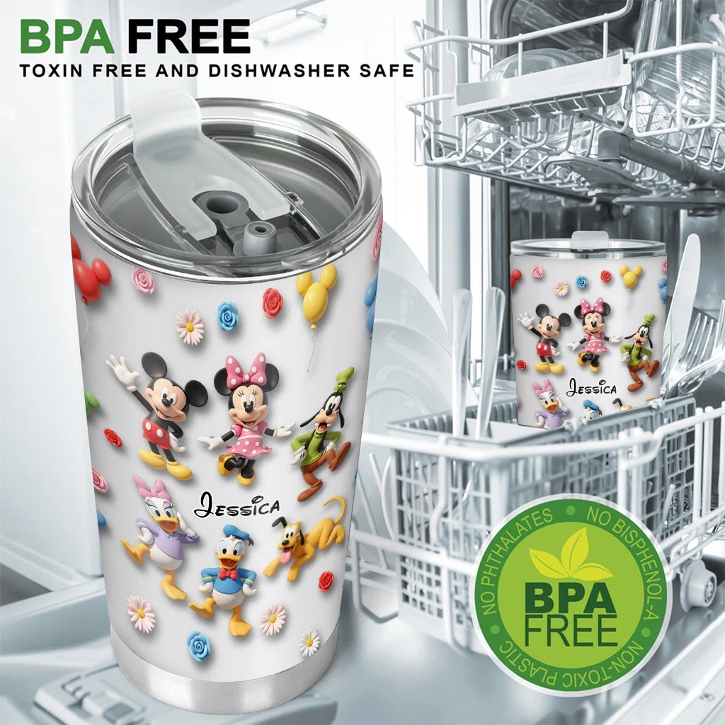 MkMo Magic Mouse Moments That Matter - Personalized Tumbler - Gift For Movie Fans NL122 - Image 4