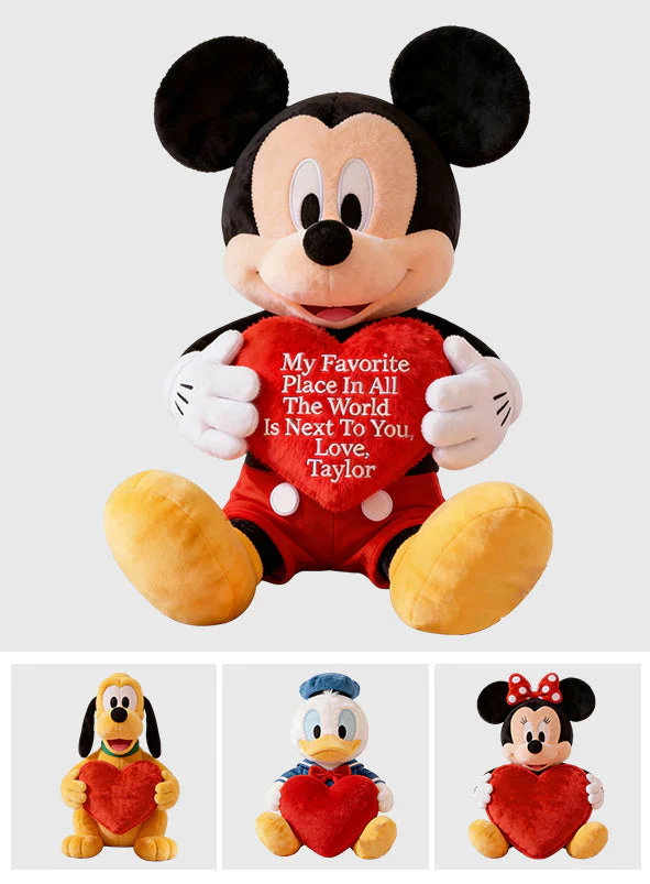 MkMo Magic Mouse My Favorite Place World Is Next To You - Personalized Custom Shaped Pillow - Gift For Couple, Fan Movies  HH01 - Image 8