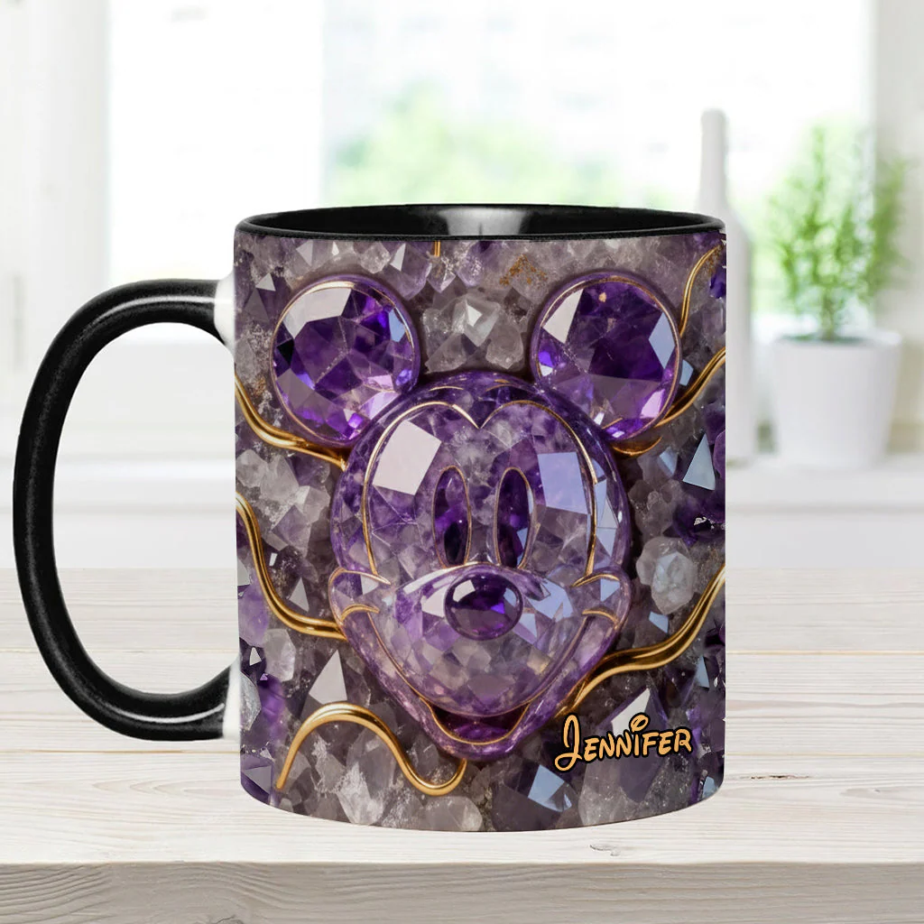 MkMo Magic Mouse Purple Crystal - Personalized Accent Mug - Gift For Movie Fans NL122 - Image 16