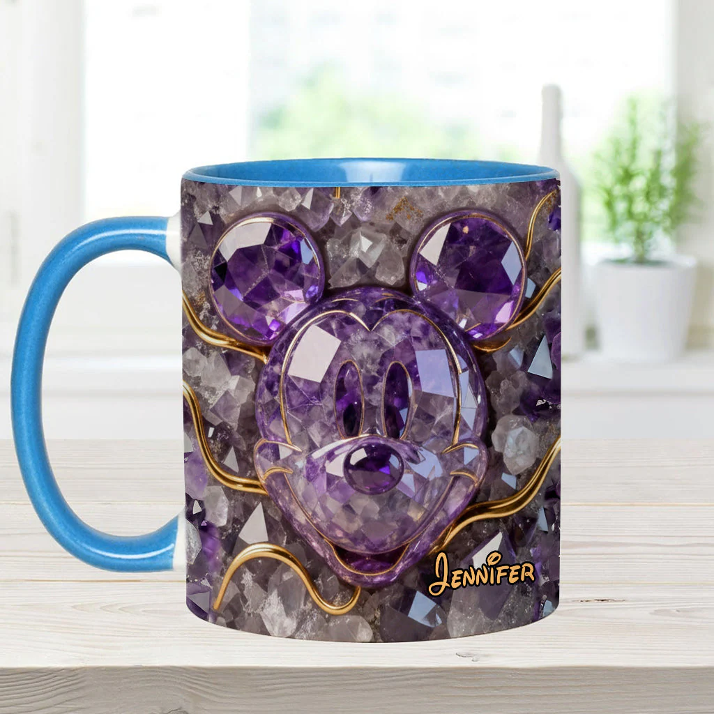 MkMo Magic Mouse Purple Crystal - Personalized Accent Mug - Gift For Movie Fans NL122 - Image 19