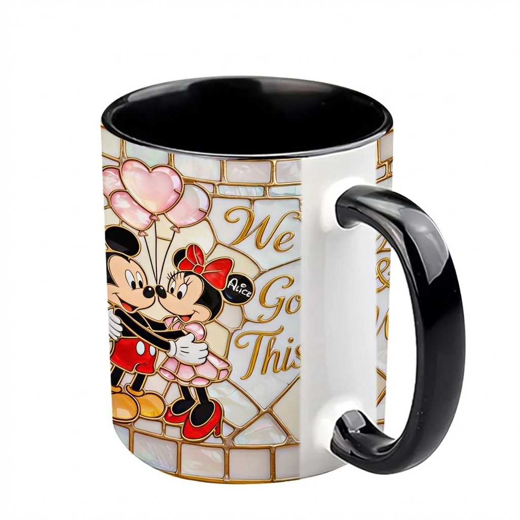 MkMo Magic Mouse You And Me We Got This - Personalized Accent Mug - Gift For Couple, Fan Movies HH01 - Image 5