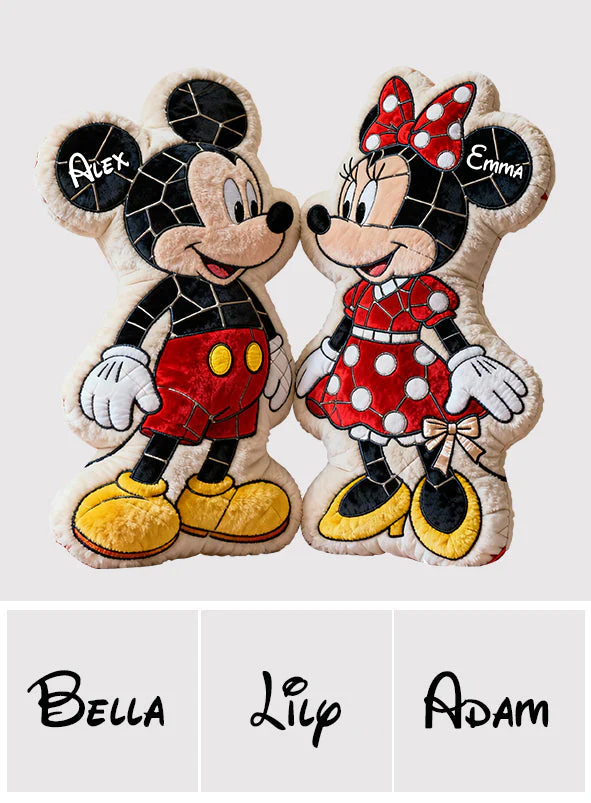 MkMo Magic Mouse You And Me We Got This - Personalized Custom Shape Pillow - Gift For Couple | HH01 - Image 5
