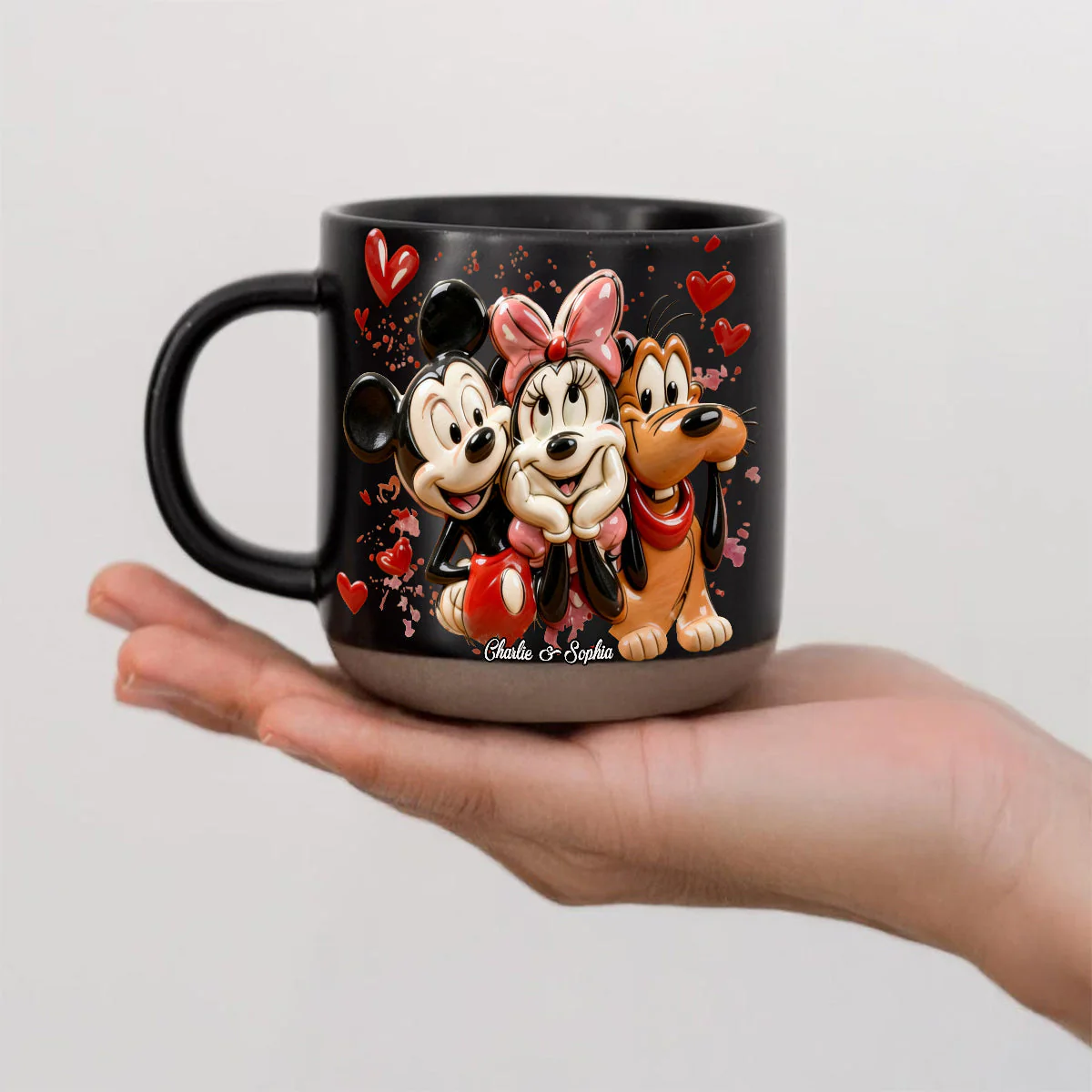 MkMo Magic Mouse You And Me We Got This - Personalized Pottery Mug - Gift For Couples, Movie Fans NL122 - Image 6