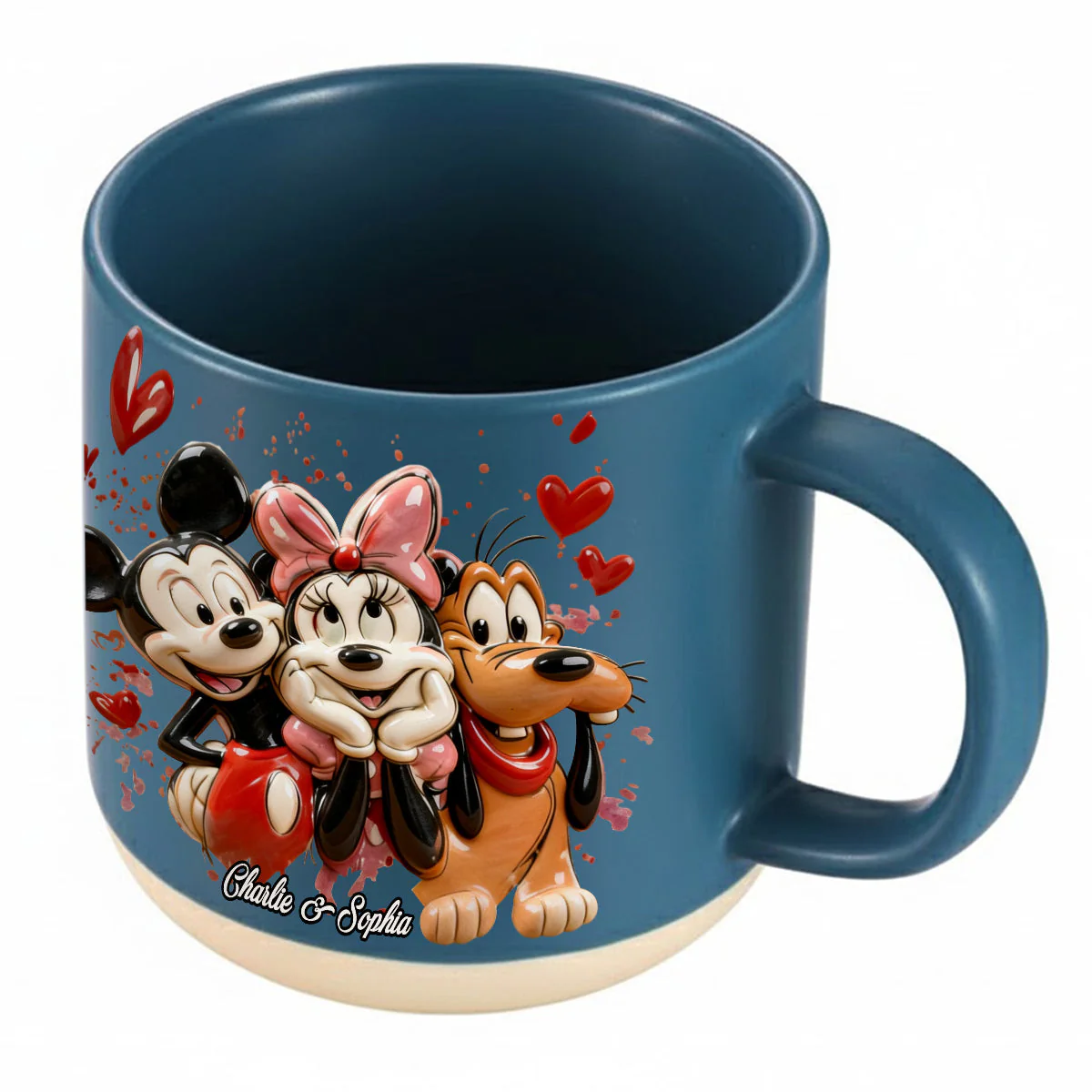 MkMo Magic Mouse You And Me We Got This - Personalized Pottery Mug - Gift For Couples, Movie Fans NL122 - Image 7