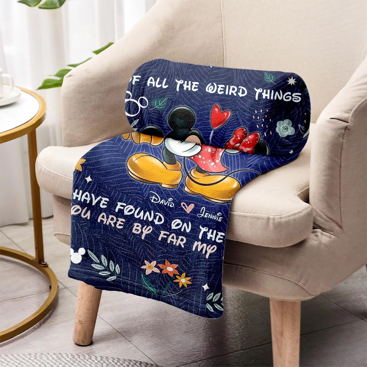 MkMo You Are By Far My Favorite - Personalized Blanket - Gift For Fans, Gift For Couples NA94 - Image 3