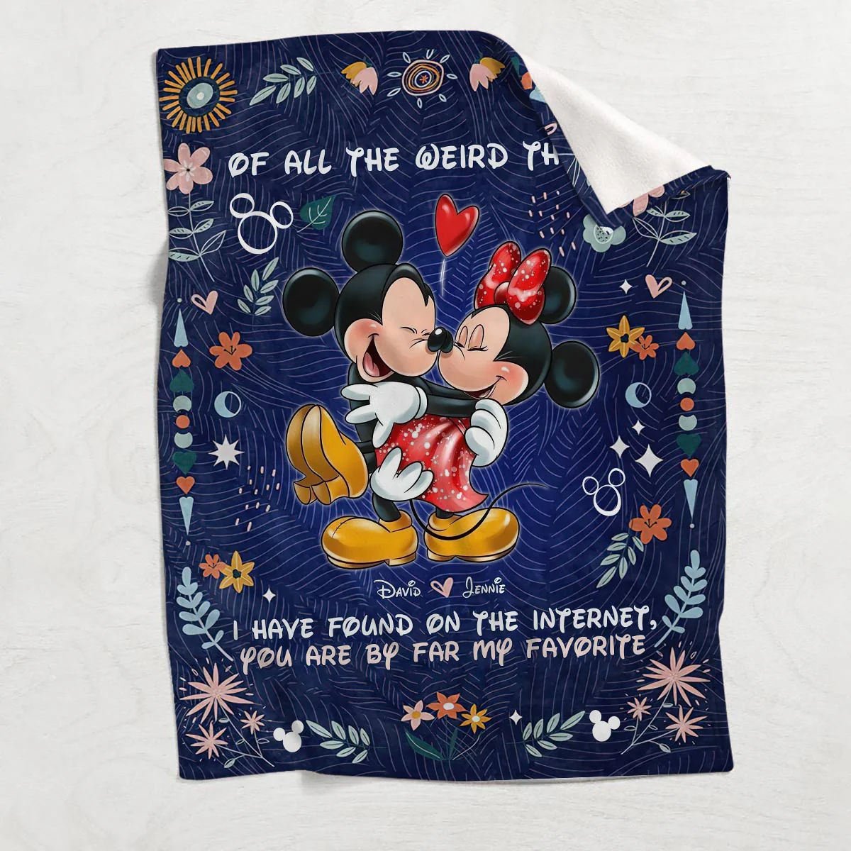 MkMo You Are By Far My Favorite - Personalized Blanket - Gift For Fans, Gift For Couples NA94 - Image 4