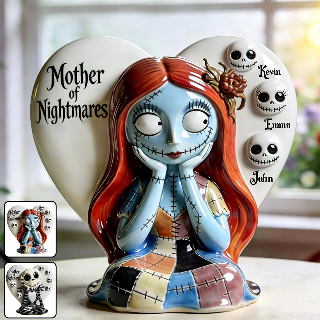 Mother And Father Of Spooky - Personalized Acrylic Plaque - Gift For Mother's Day, Father's Day, Fan Movies HH01