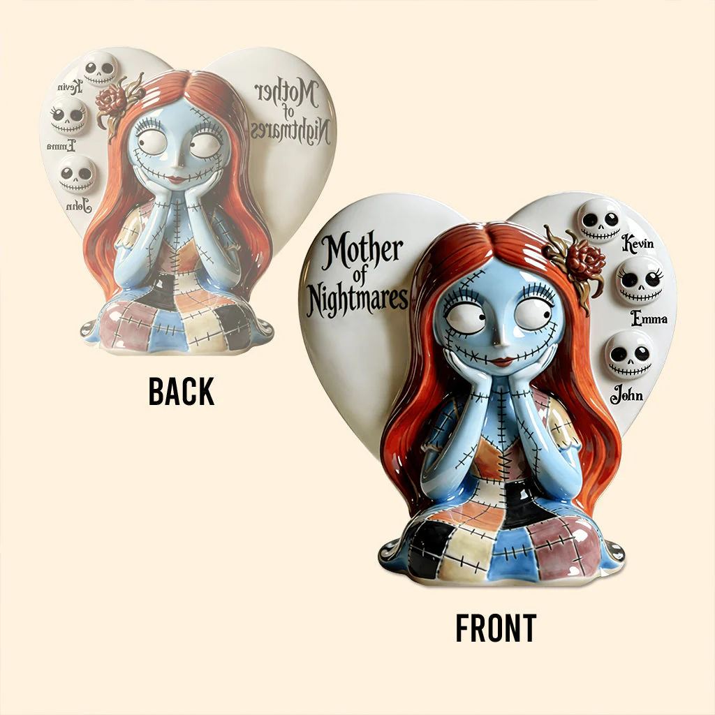 Mother And Father Of Spooky - Personalized Acrylic Plaque - Gift For Mother's Day, Father's Day, Fan Movies HH01 - Image 4
