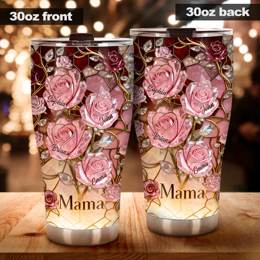 My Best Mom Ever - Personalized Tumbler - Special Gift For Mom, Grandma NL122 - Image 2