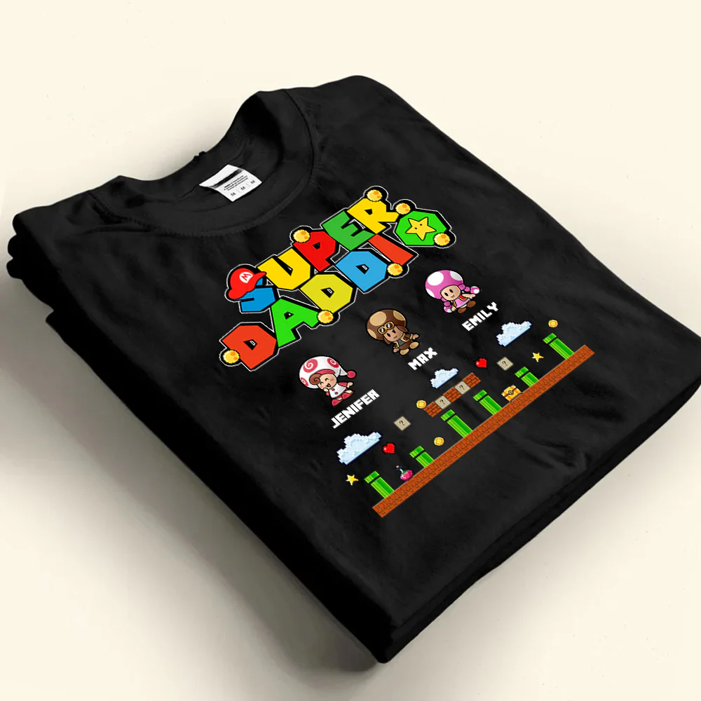 My Daddio Is Awesome - Gift For Dad, Gift For Father's Day - Personalized TShirt - Image 2