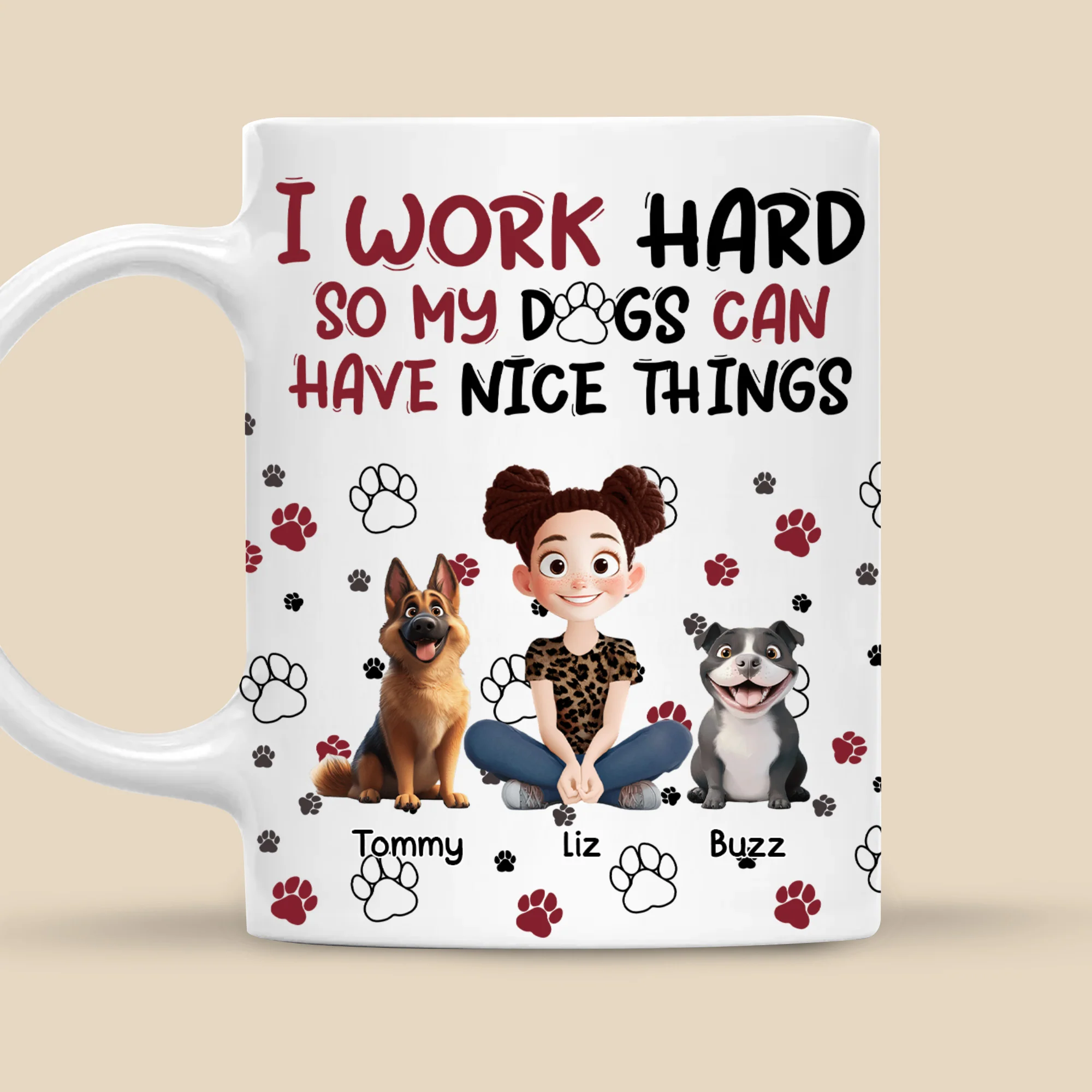 My Dog Can Have Nice Things - Personalized Mug - Gift for Pet Owners, Pet Lovers, Dog Mom | CLP15 NH96 - Image 5