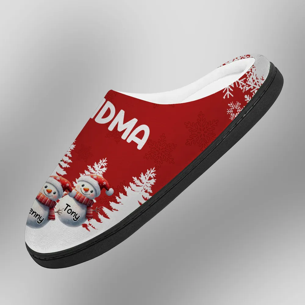 My Grandkids Call Me Grandma - Personalized Slippers - Christmas Gift For Family, Grandma HH01 - Image 3