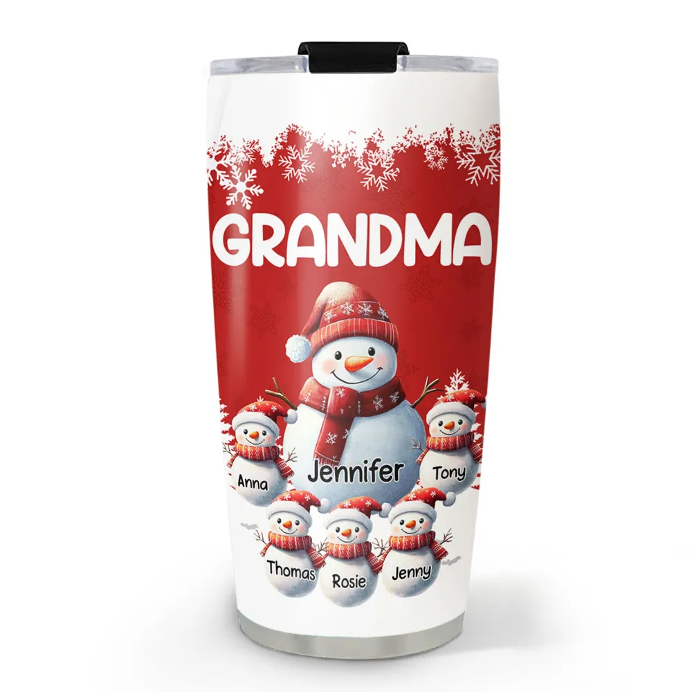 My Grandkids Call Me Grandma - Personalized Tumbler - Christmas Gift For Family, Grandma HH01