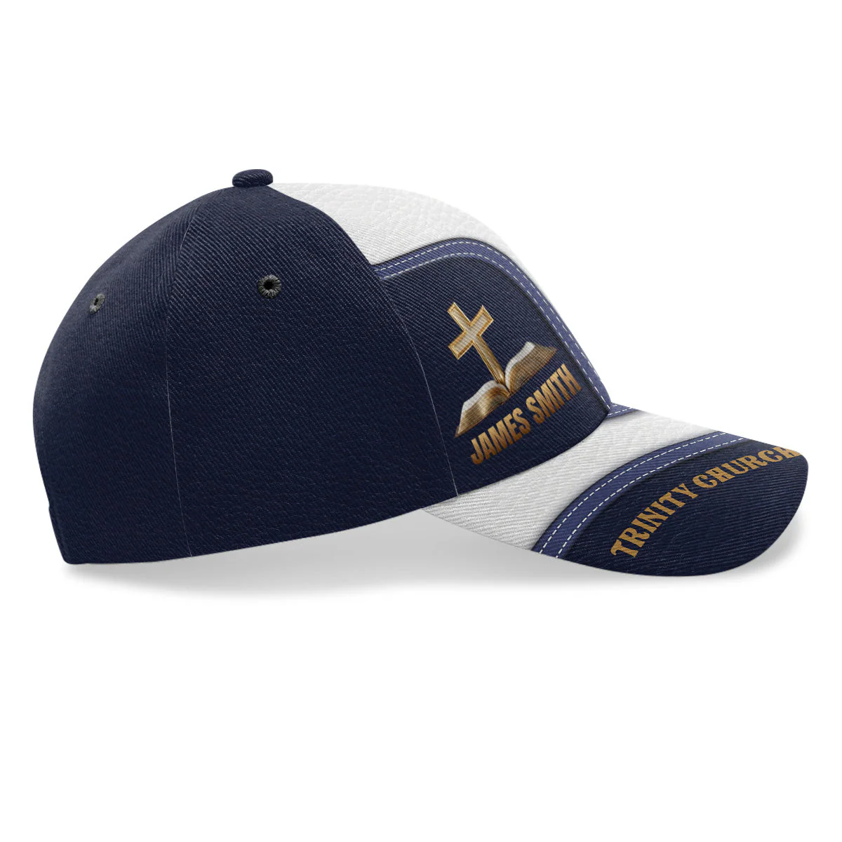 My Preacher, Teacher, Shepherd - Personalized Classic Cap TD118 - Image 4