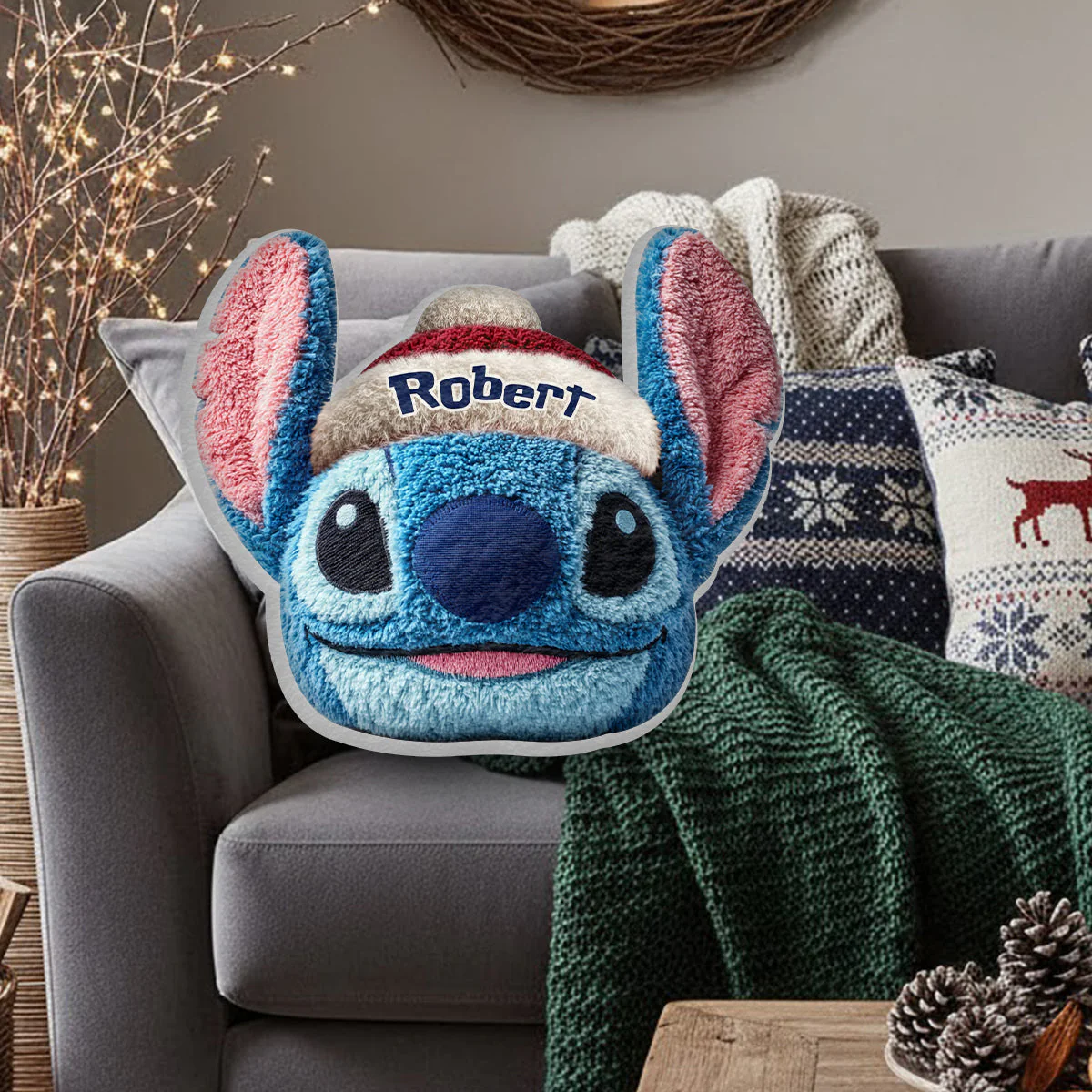 My Sti Character - Personalized Custom Shape Pillow - Christmas Gift For Fan Movies HH01 - Image 4