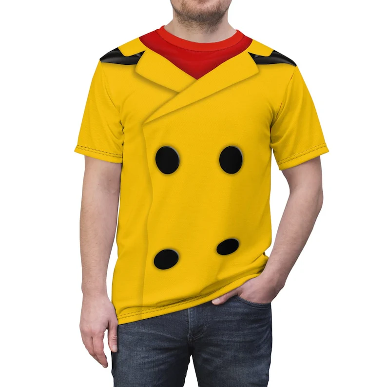 Negaduck Inspired Lord Negaduck Supervillain Cosplay T-Shirt - Image 3