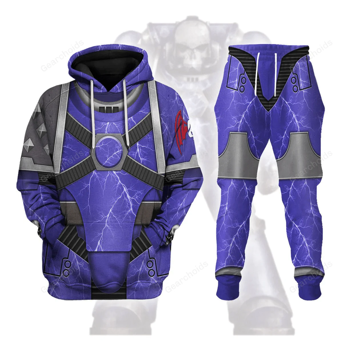 Night Lords Pre-Heresy Legion Colour Scheme - Costume Cosplay Hoodie Sweatshirt Sweatpants CSWRH072