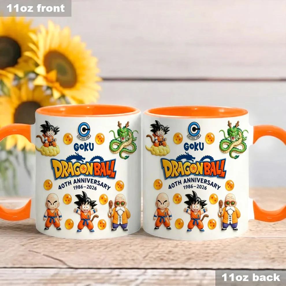 DrBa Celebrating 40th Anniversary - Personalized Accent Mug - Gift For Movie Fans NL122 - Image 4