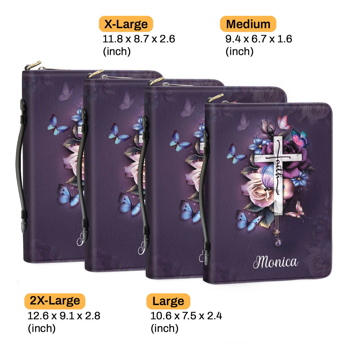 No Weapon Formed Against You Shall Prosper - Unique Personalized Bible Covers - AT4081350 - Image 6