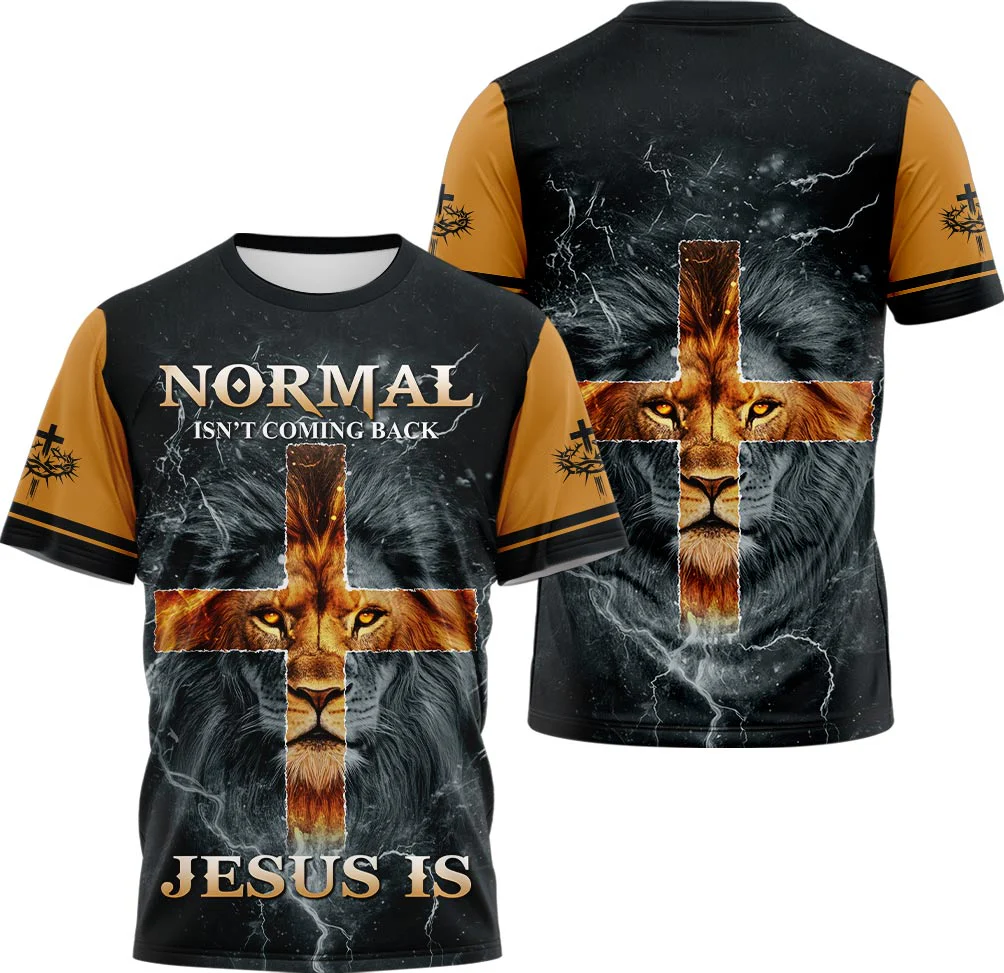 Normal isn't coming Back 3D TShirt - Image 3