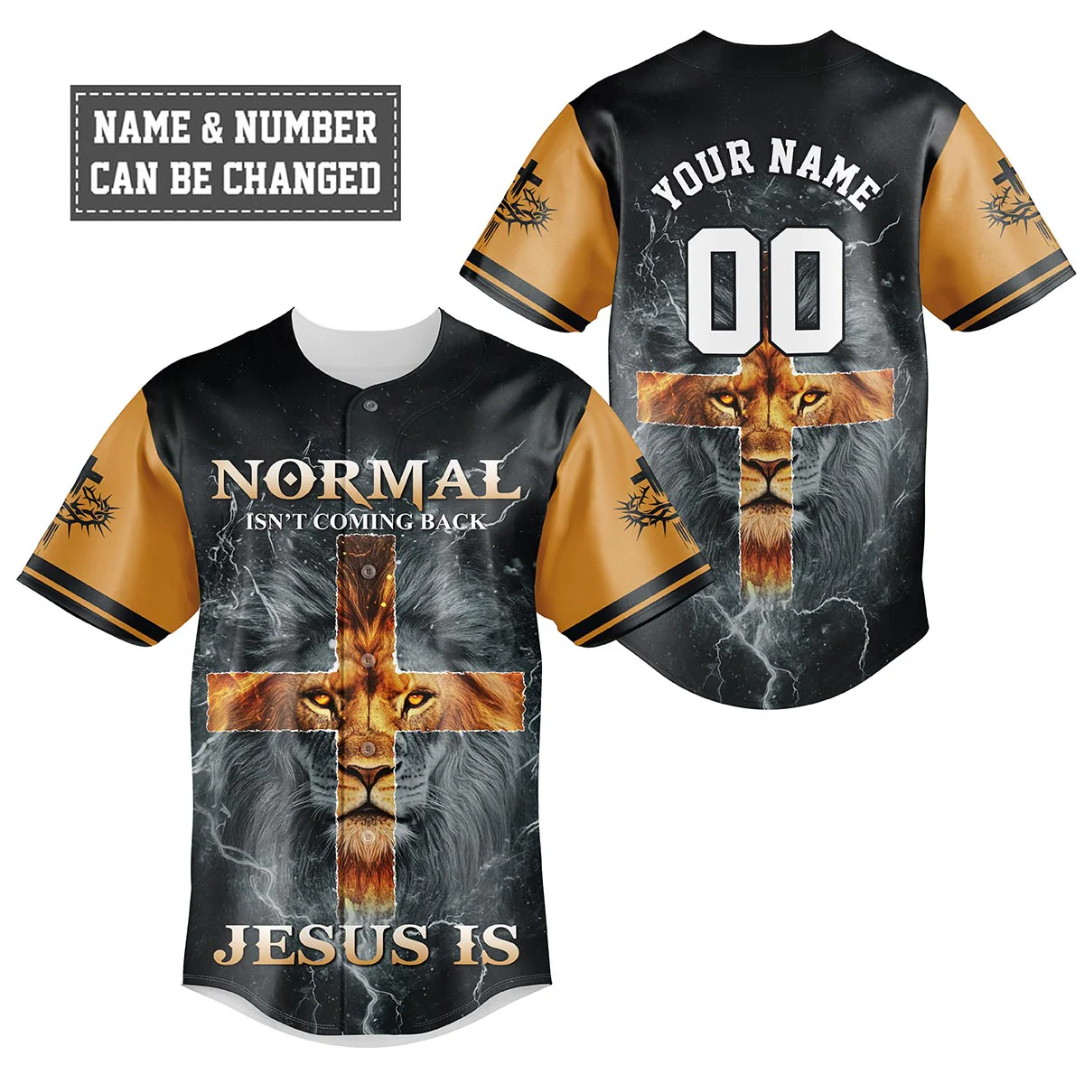 Normal isn't coming Back Baseball Jersey Bundle - Image 2