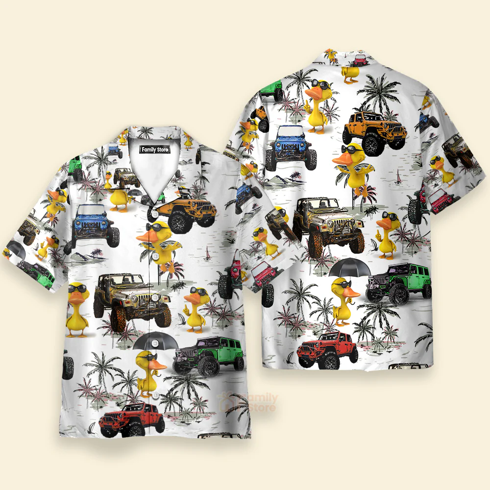 Ocean Jeep Duck Hawaiian Shirt KLZ1073064Lb - Image 2