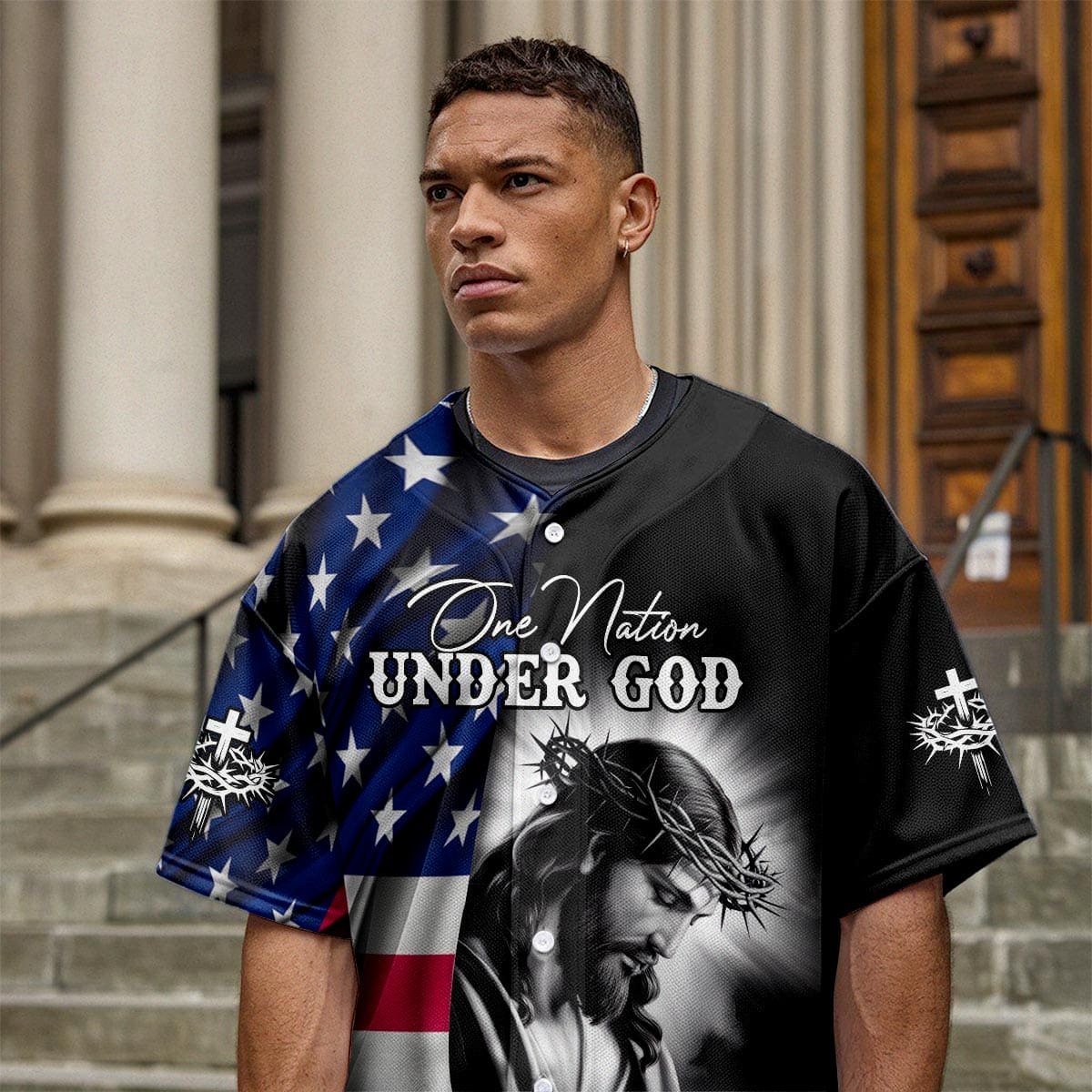 One Nation Under God Baseball Jersey Bundle - Image 8
