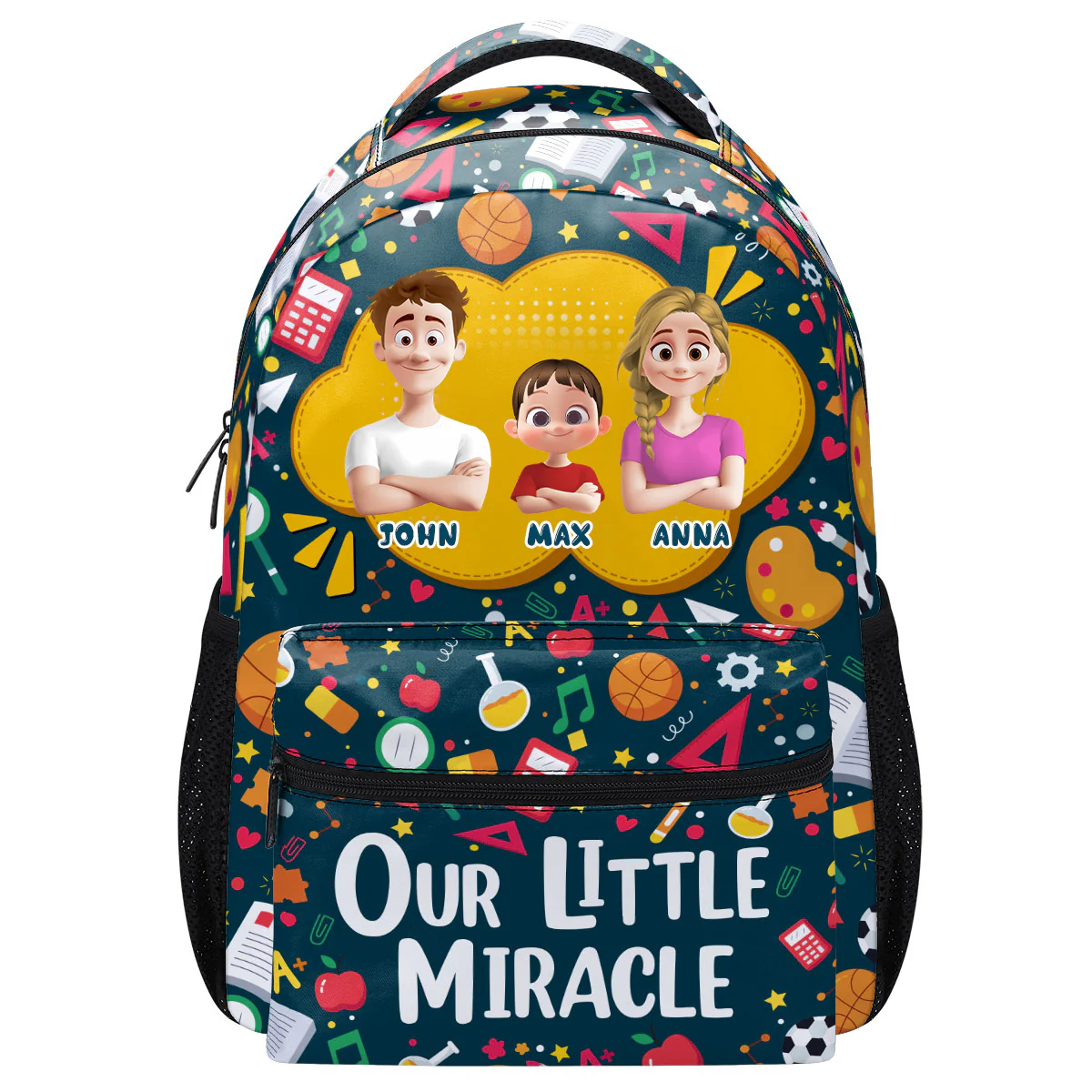 Our Little Miracle - Personalized Backpack - Gift For Kids, Back To School | GR29 TD118