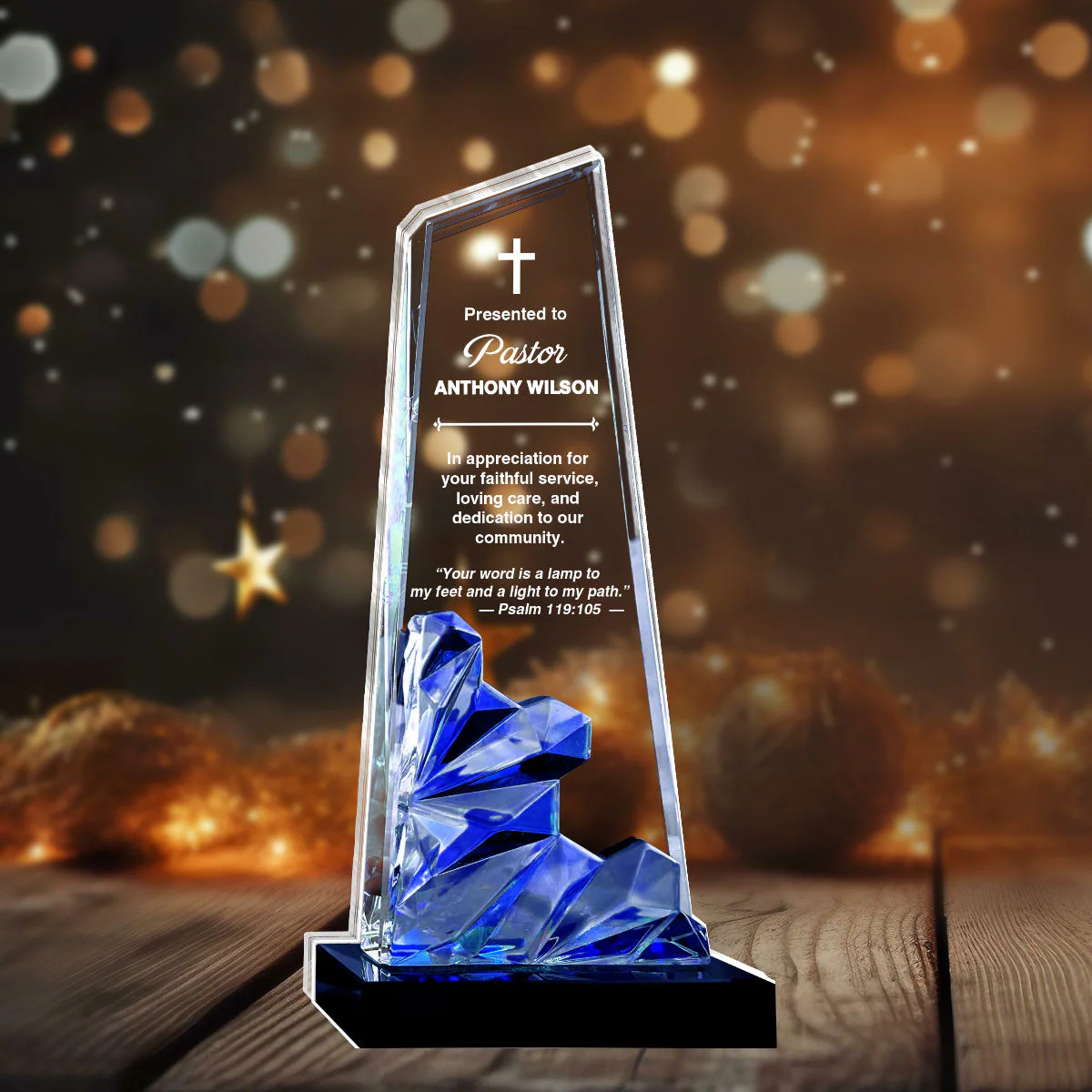 Pastor Appreciation - Personalized Acrylic Plaque TD118 - Image 3
