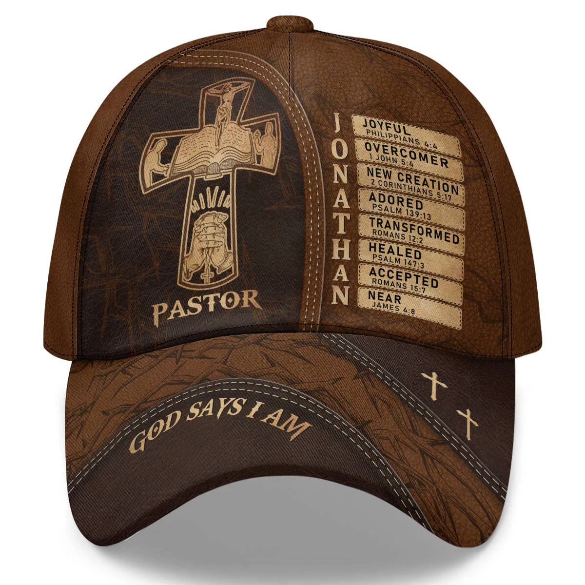 Pastor Man Of God - Personalized Classic Cap TD118