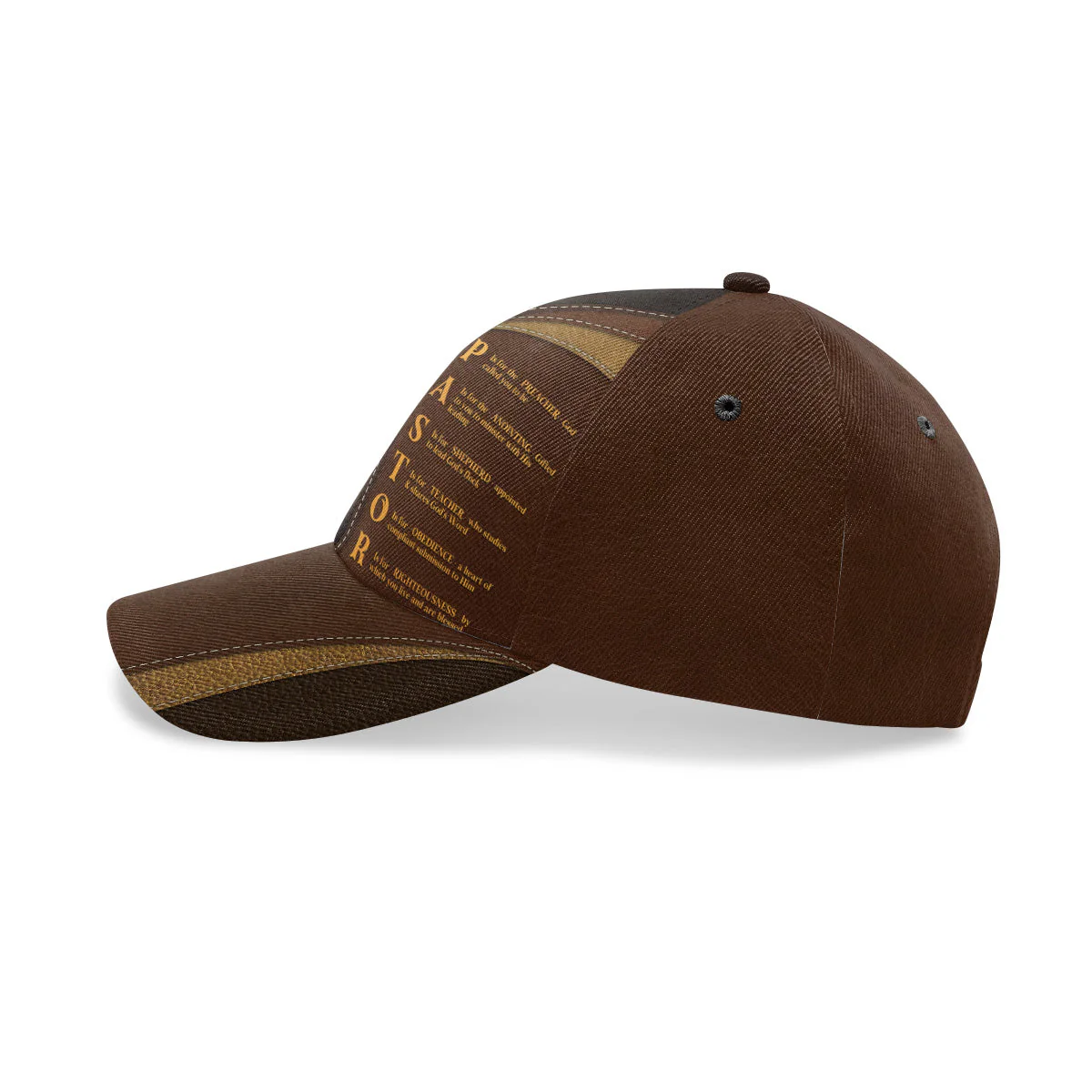 Pastor Preacher Anointing Shepherd Teacher Obedience - Personalized Classic Cap - Gift for Men, Dad, Grandpa, Husband - NH96 - Image 3