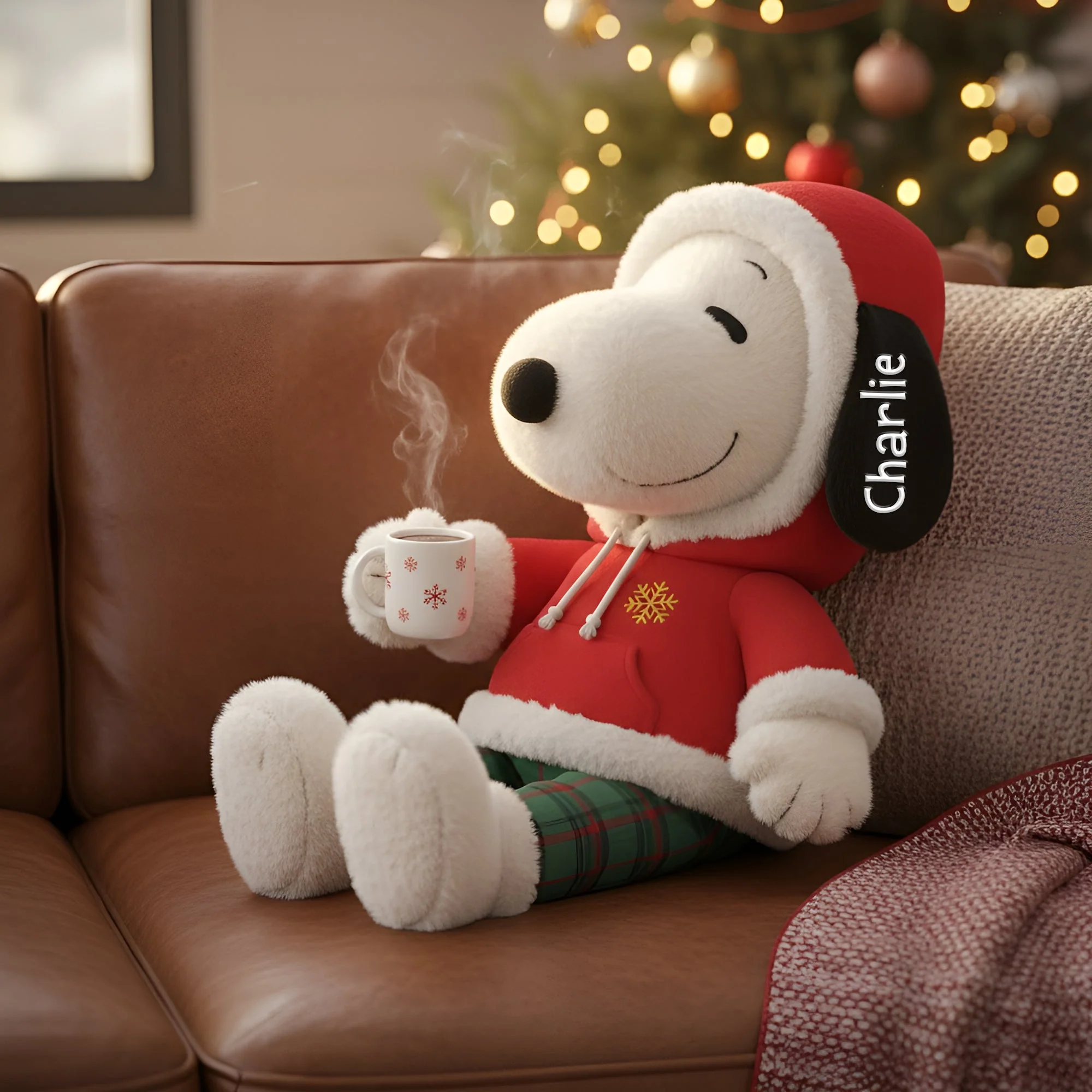 Penu Chilling Coffee - Personalized Custom Shape Pillow - Christmas Gift For Fan Movies HH01 - Image 3
