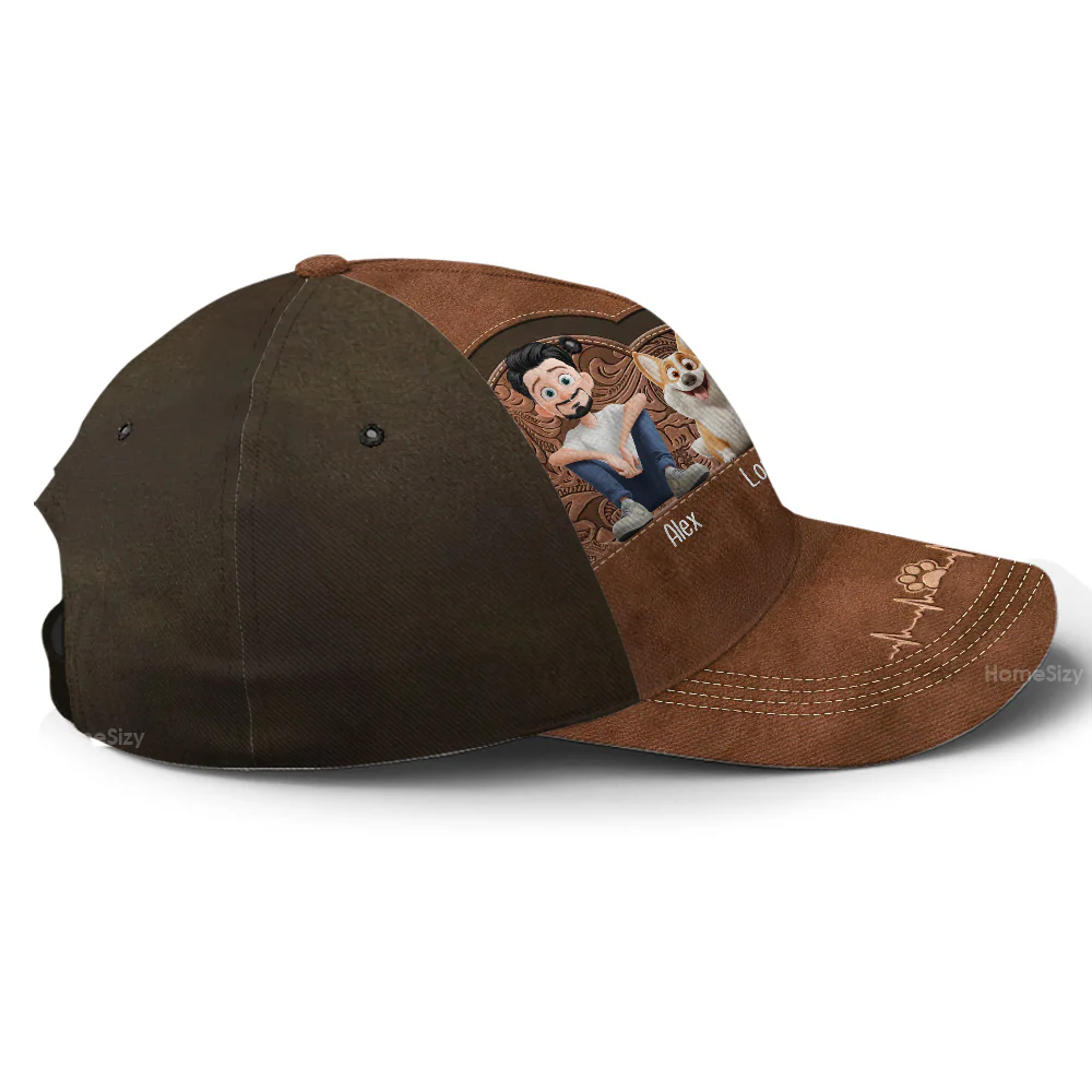 Personalized Dog Dad Hat - Father's Day, Gift For Pet Owners, Pet Lovers | CLP15 Ver2 - Image 5