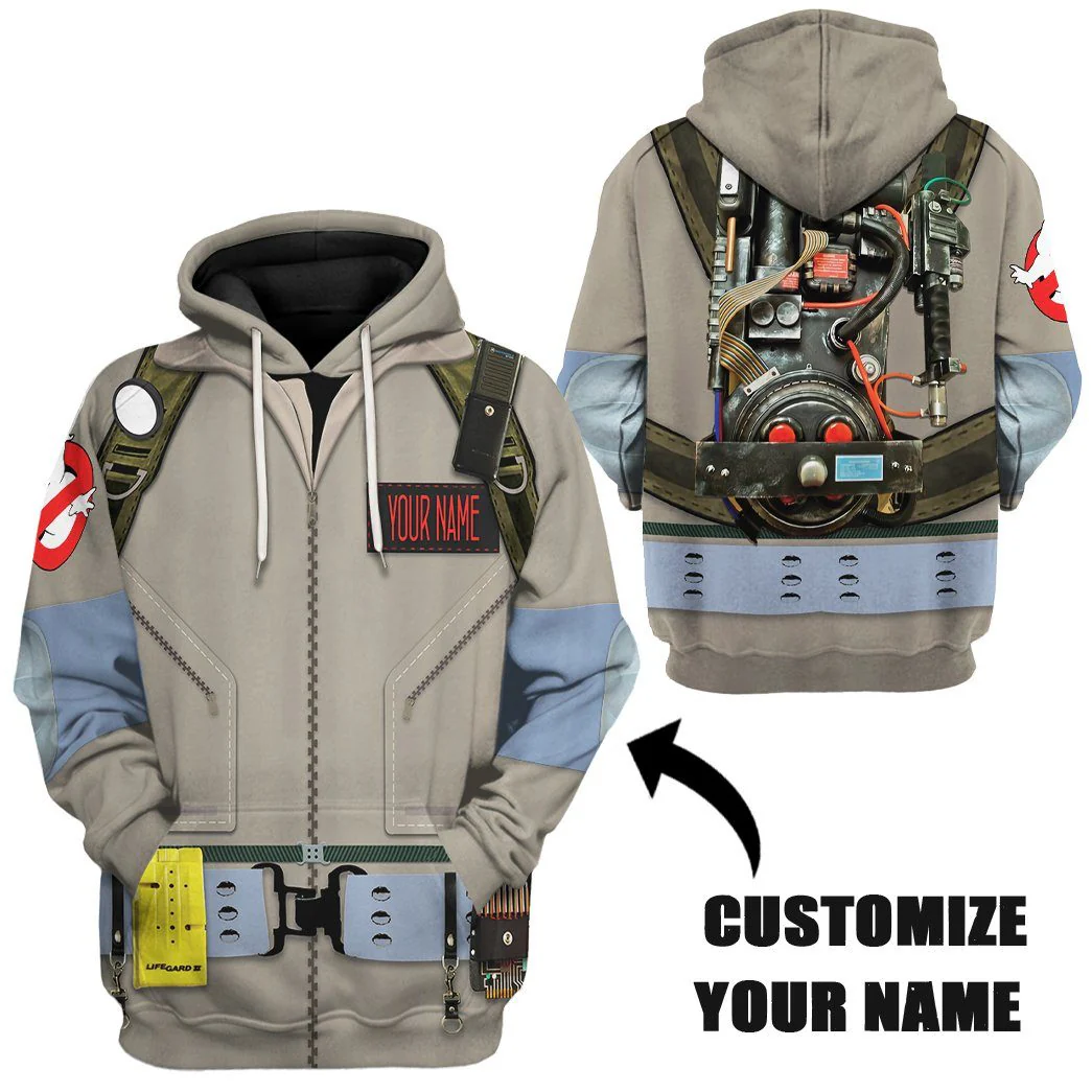 Personalized Ghostbusters 1984 Cosplay Costume Hoodie For Men & Women - Image 3