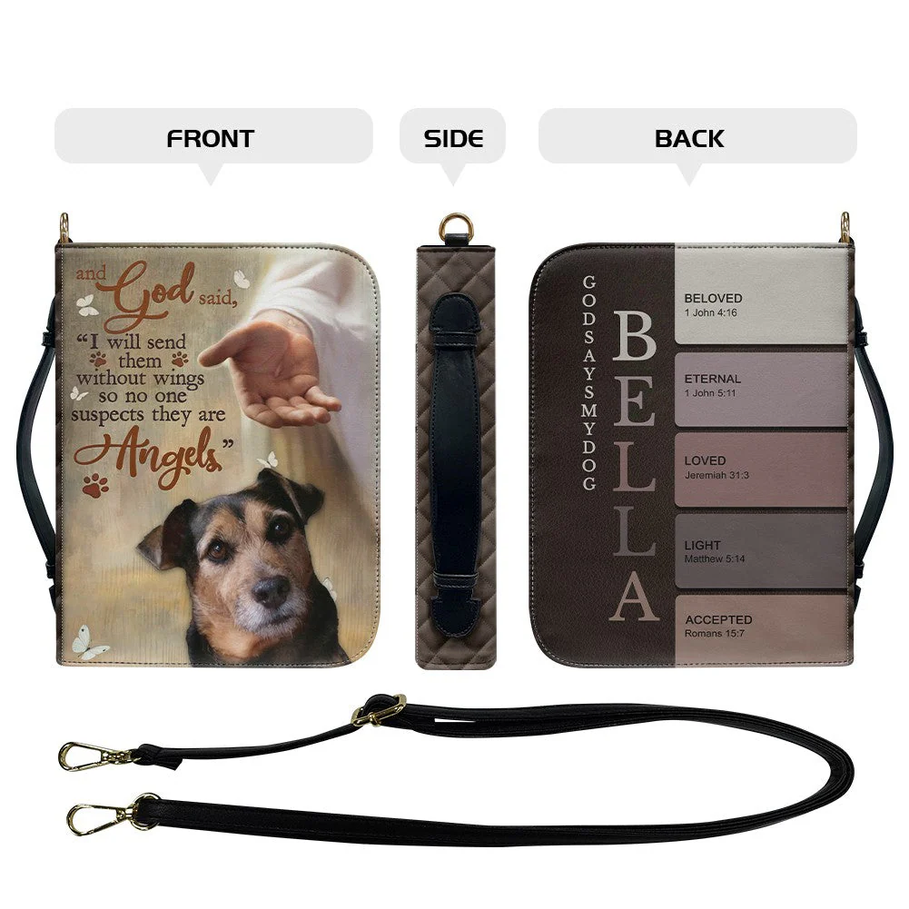 Personalized God Says My Dog Is Loved - Personalized Bible Covers - Pet Memorial Gift - Image 2
