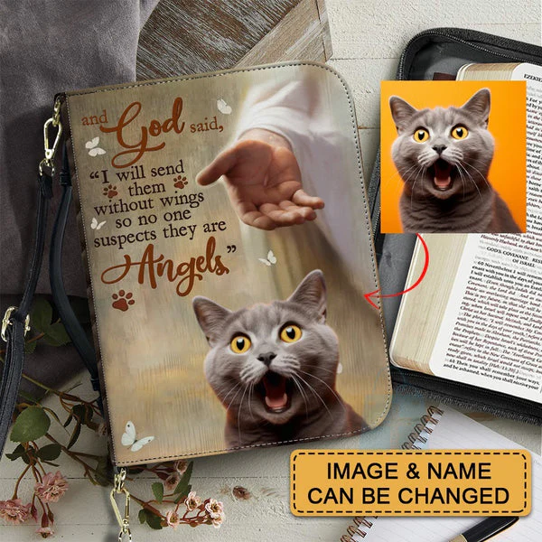 Personalized God Says My Dog Is Loved - Personalized Bible Covers - Pet Memorial Gift - Image 3